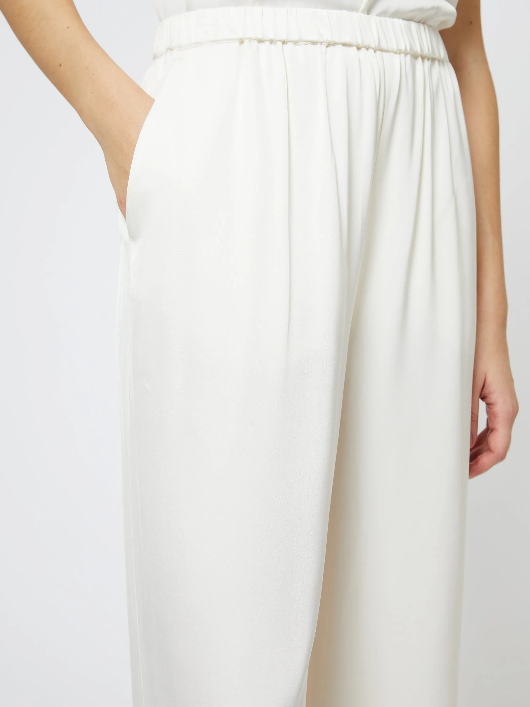 Ennis Satin Elasticated Trouser sold by French Connection product image thumbnail 2