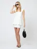 Whisper Peplum Mini Dress sold by French Connection