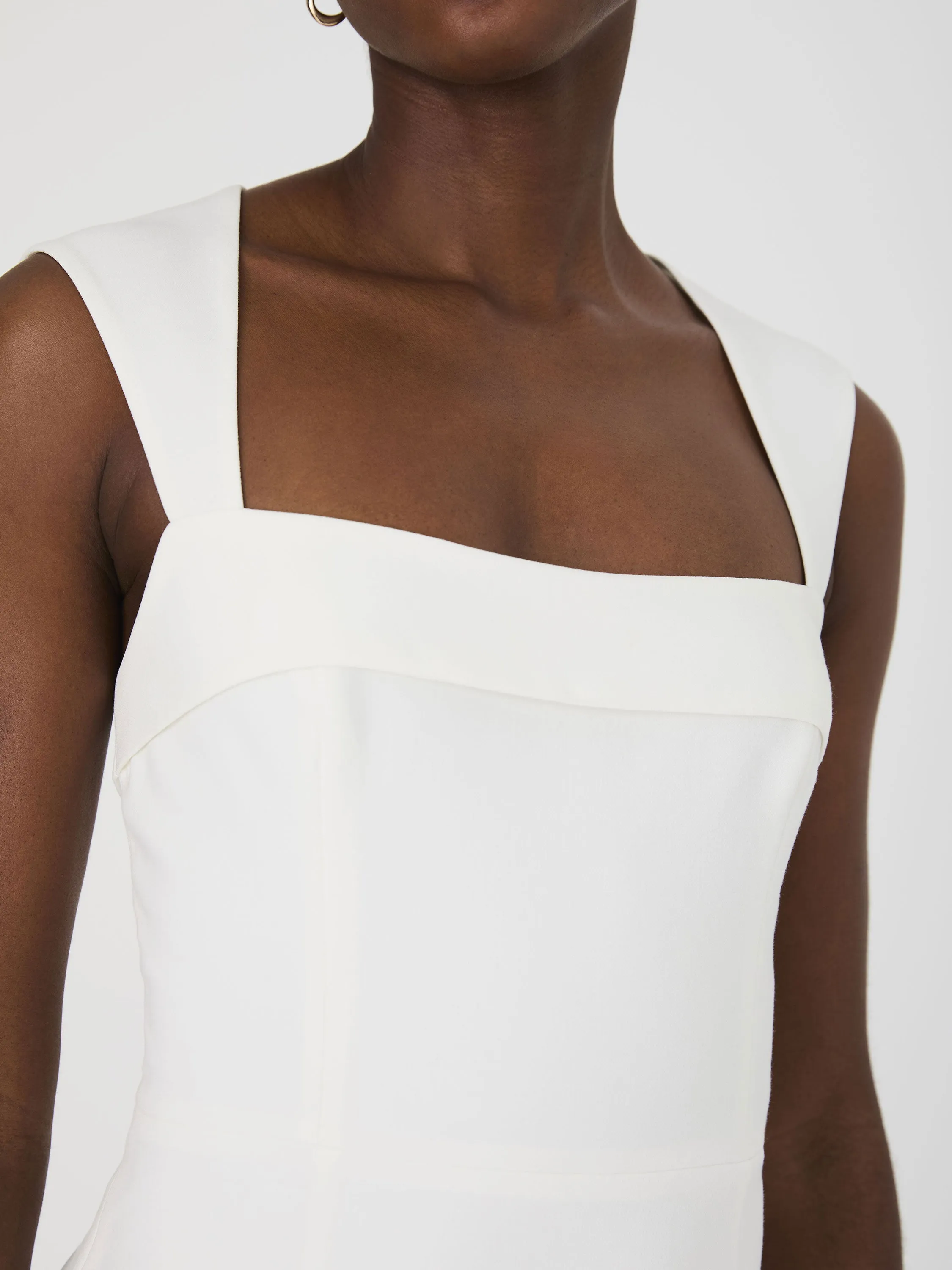 Whisper Foldover Square Neck Mini Dress sold by French Connection product image thumbnail 2