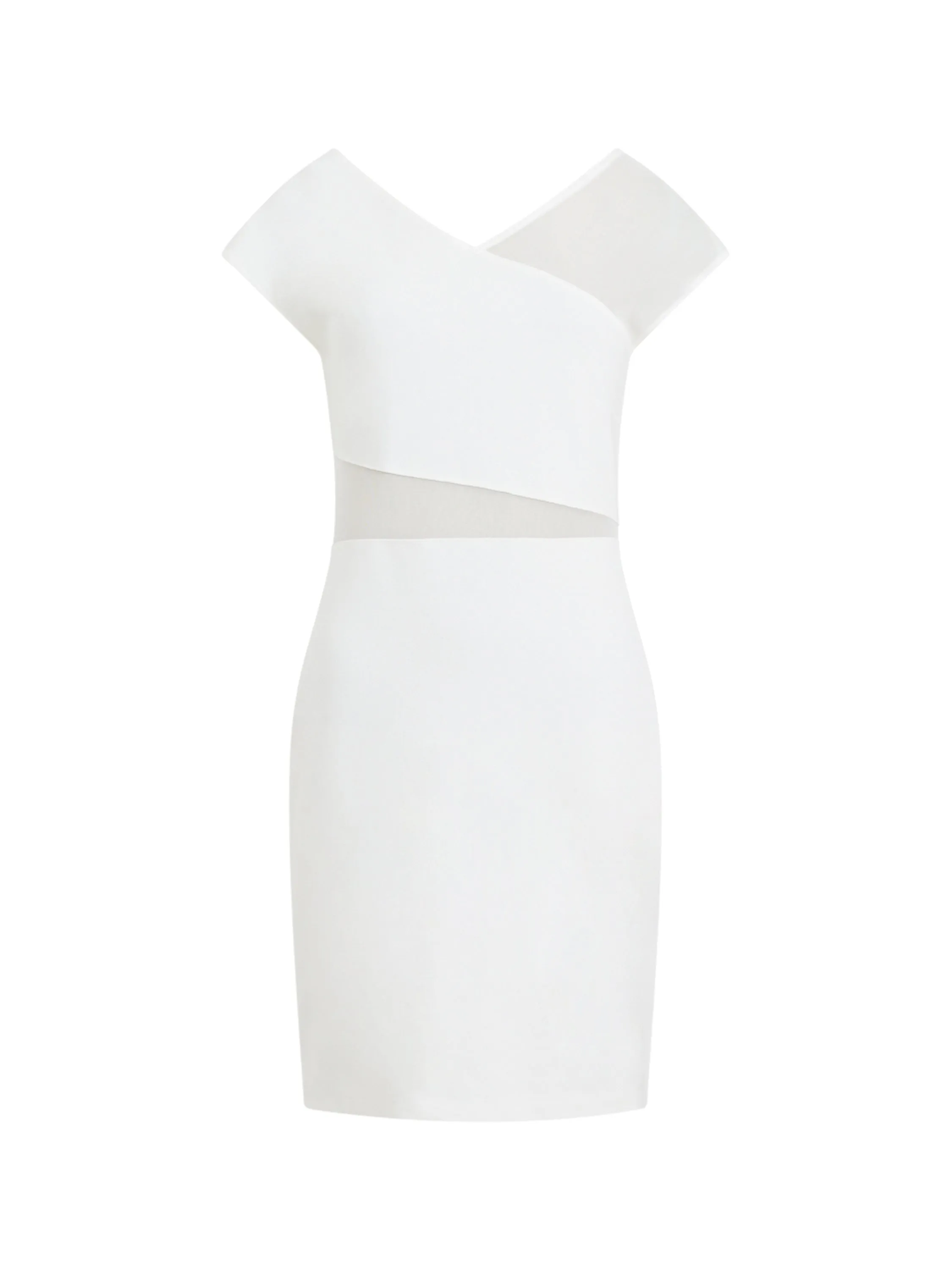 Lula Ponte Mesh Bodycon Dress sold by French Connection product image thumbnail 5