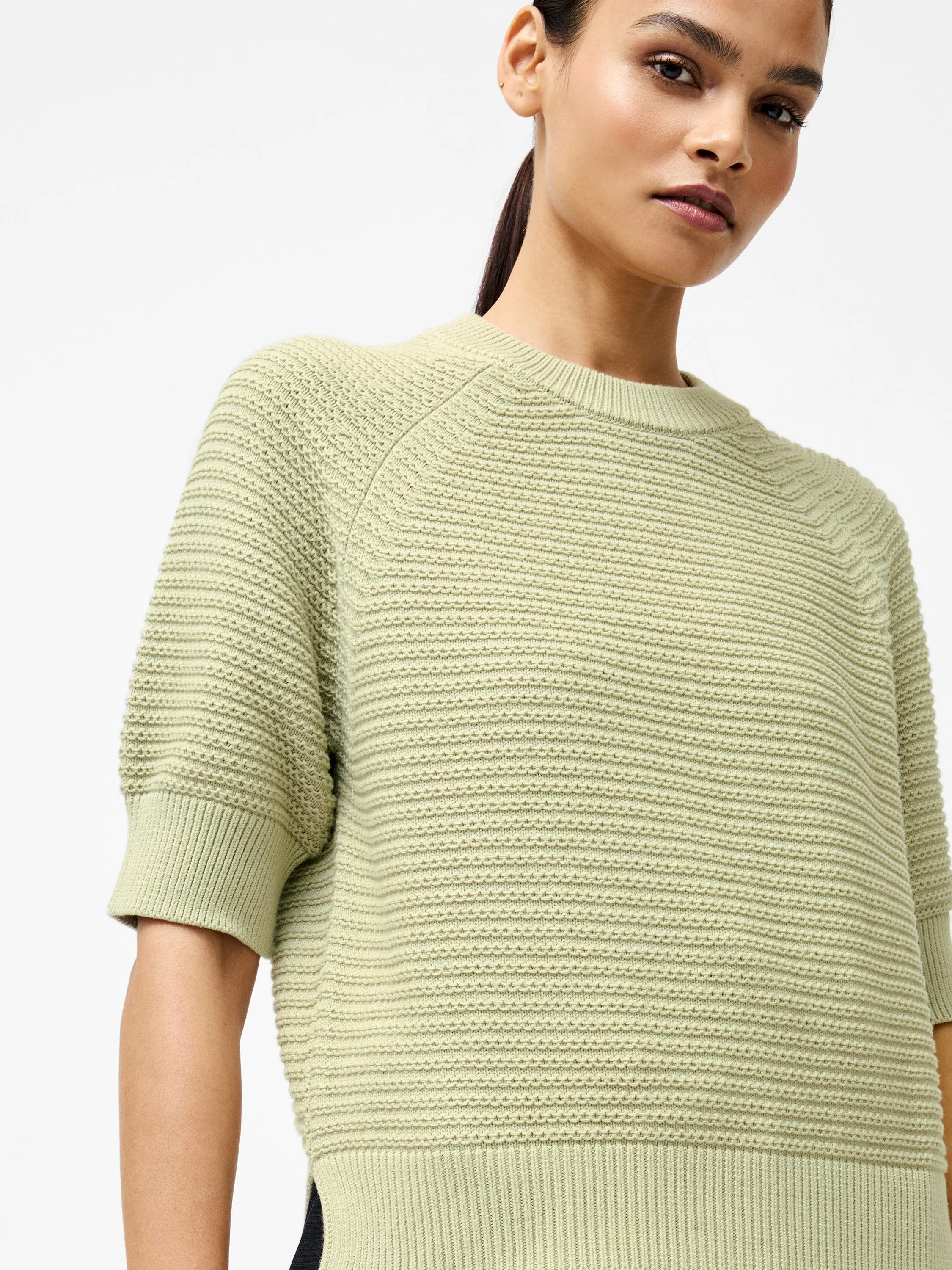 Lily Short Sleeve High Neck Top sold by French Connection product image thumbnail 2