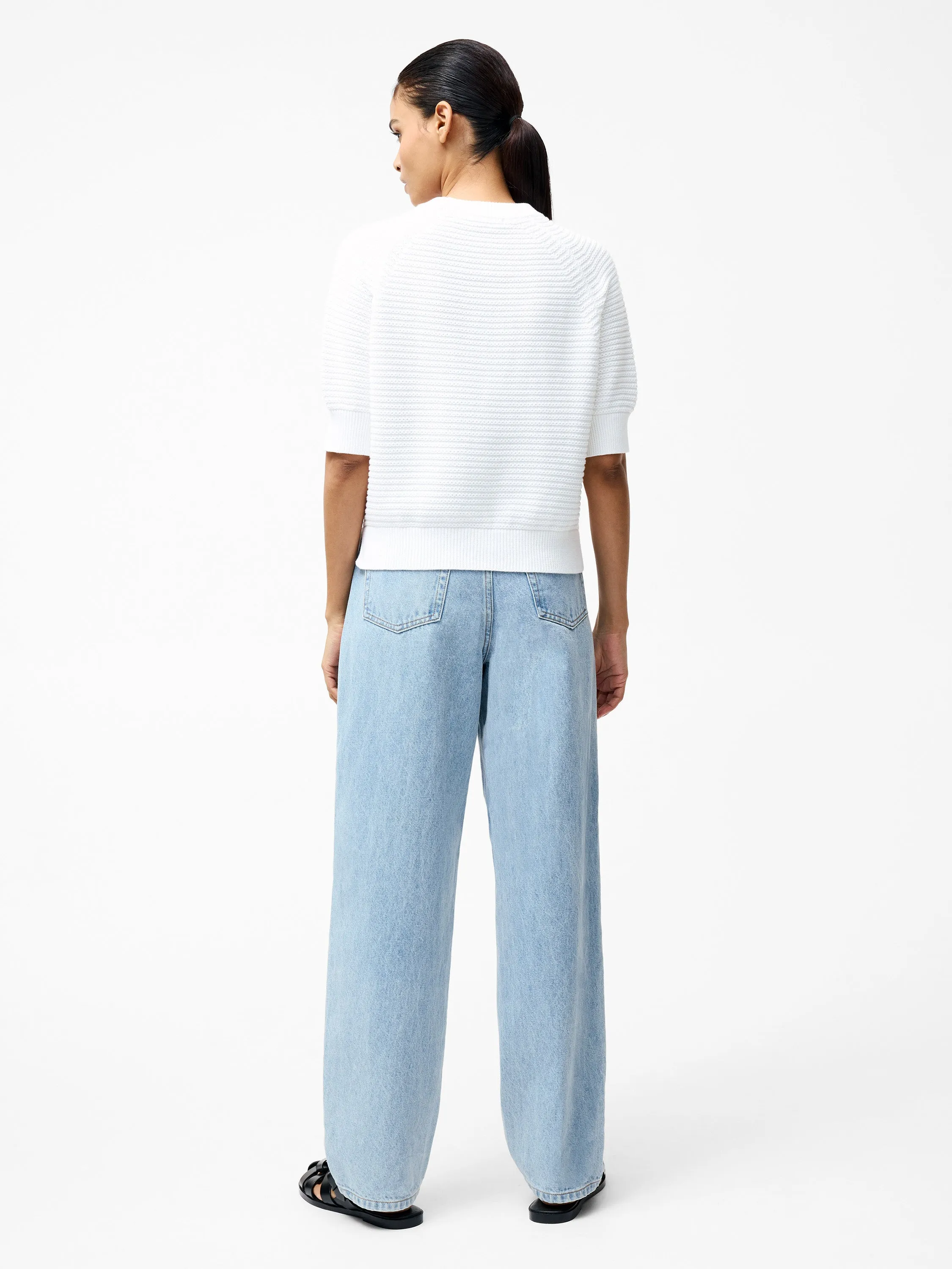 Lily Short Sleeve High Neck Top sold by French Connection product image thumbnail 5