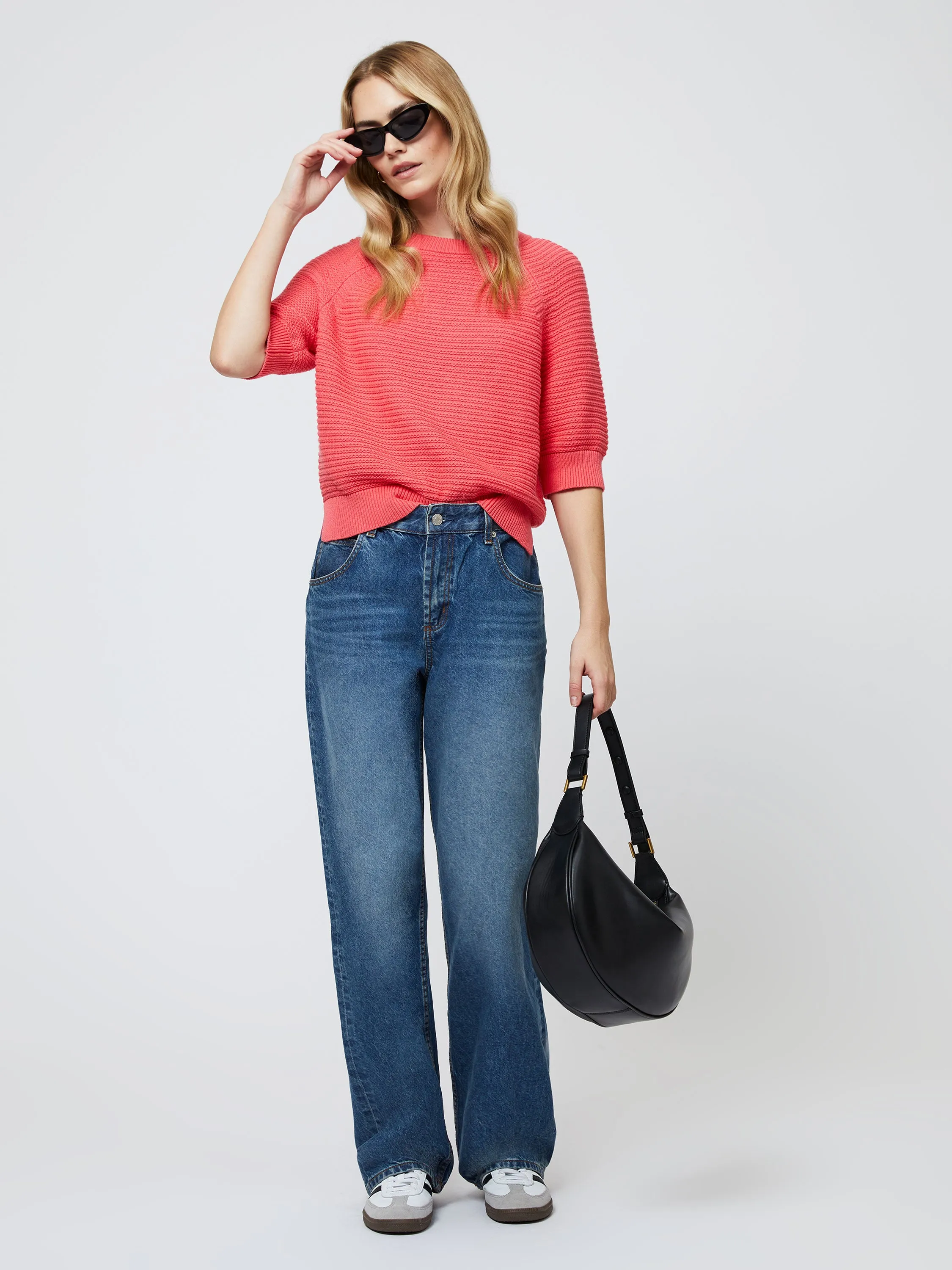 Lily Short Sleeve High Neck Top sold by French Connection product image thumbnail 3