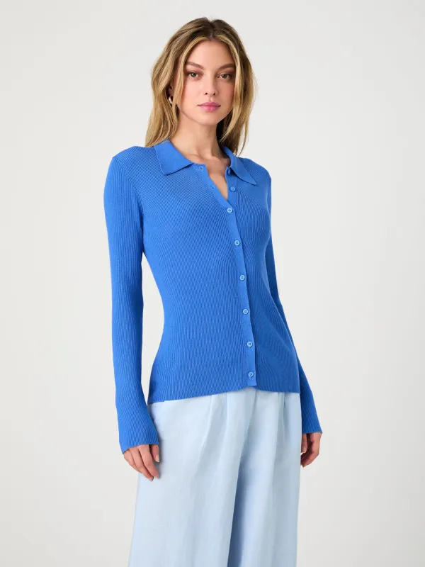 Nadina Collared Knit Top sold by French Connection