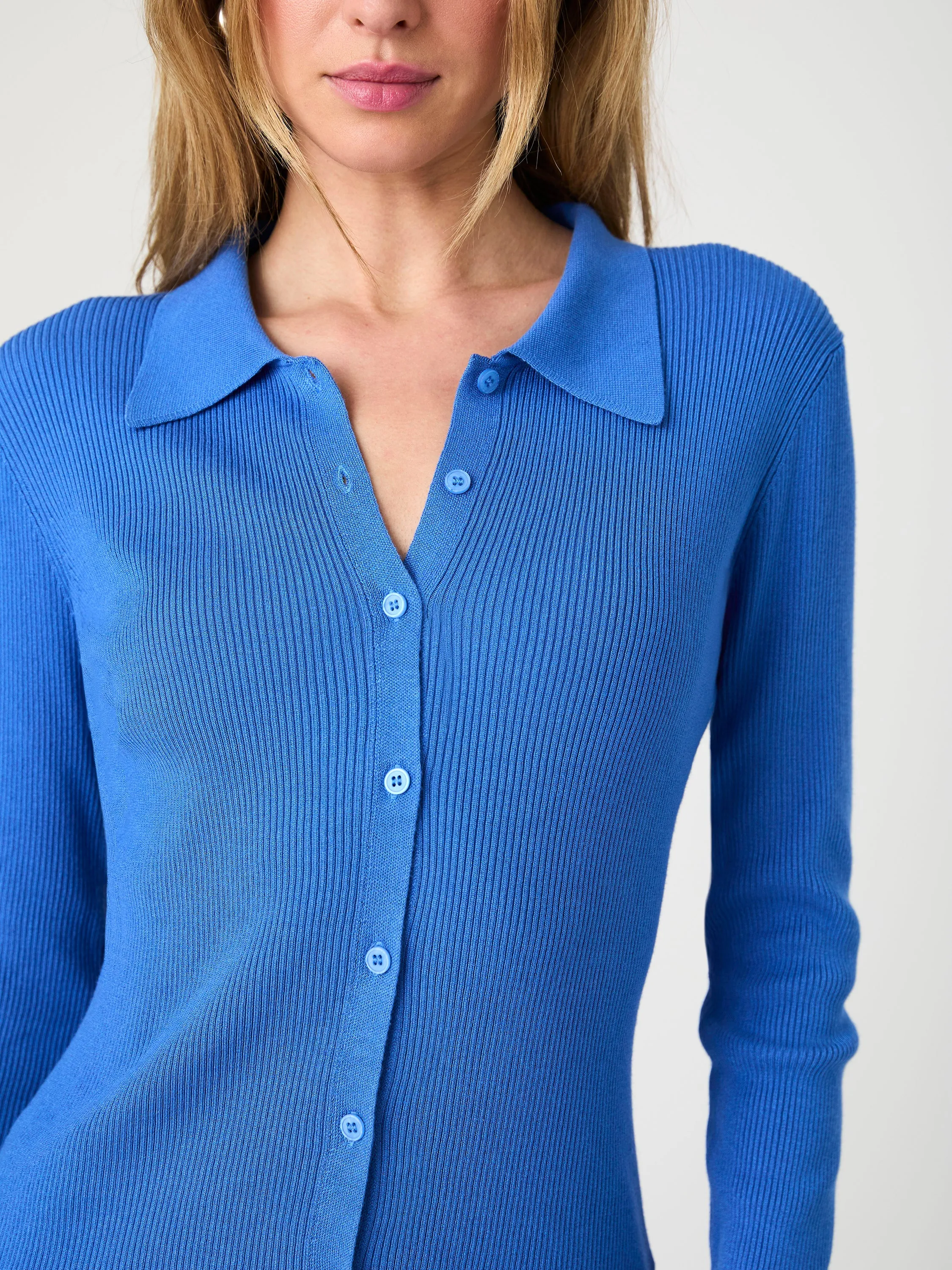 Nadina Collared Knit Top sold by French Connection product image thumbnail 2