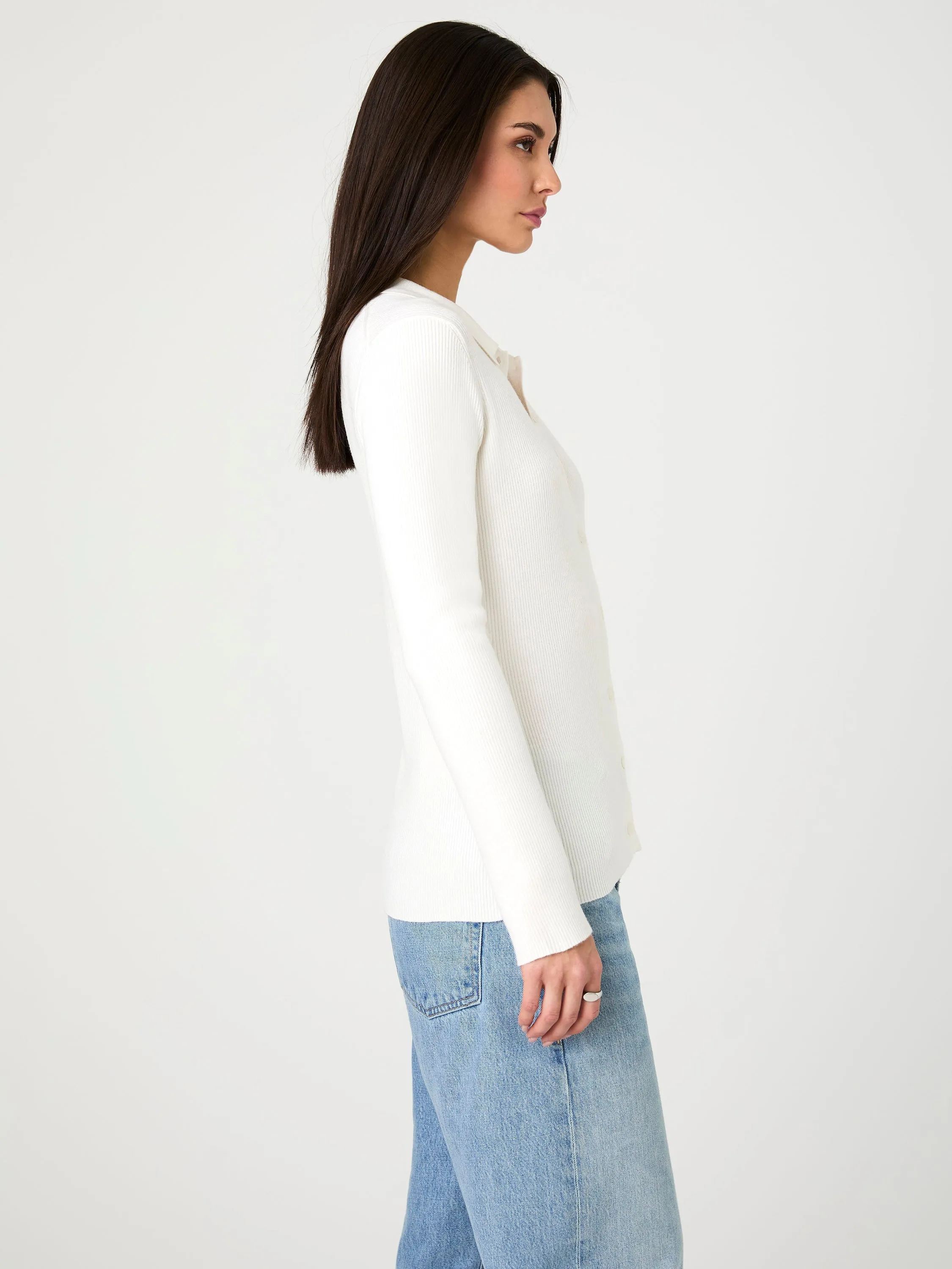 Nadina Collared Knit Top sold by French Connection product image thumbnail 5