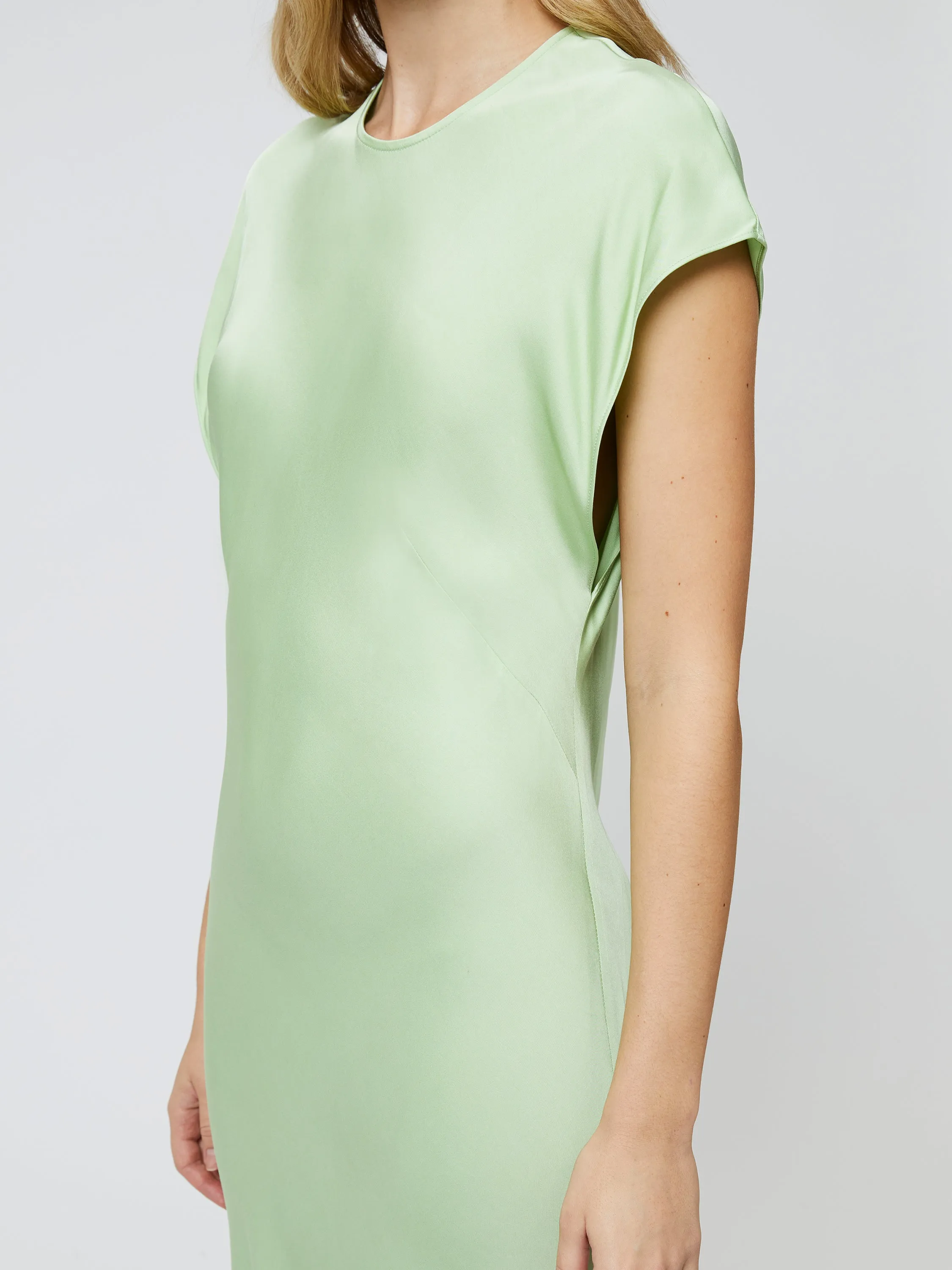 Ennis Satin Column Maxi Dress sold by French Connection product image thumbnail 2