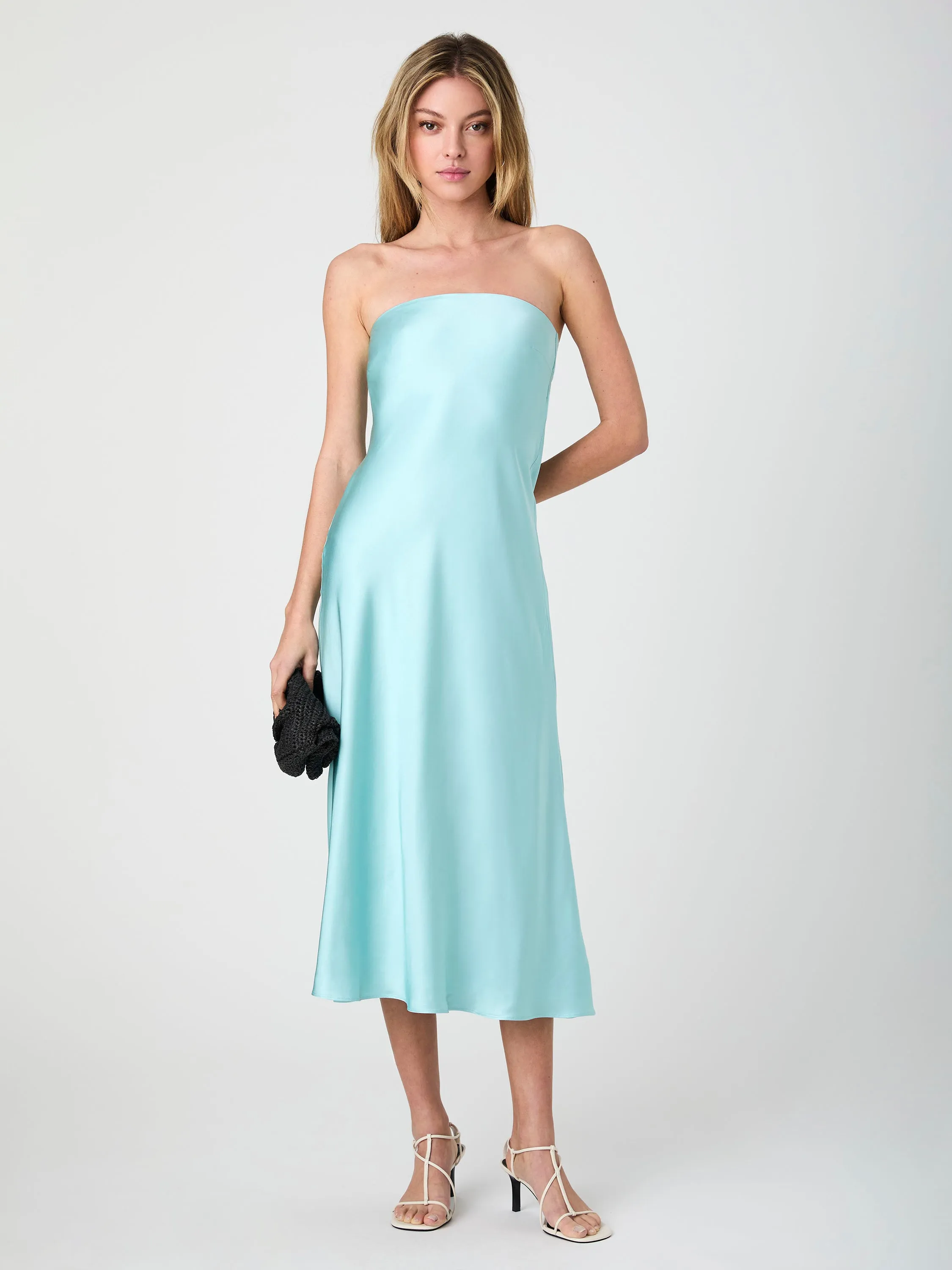 Strapless Cowl Back Midi Dress sold by French Connection product image thumbnail 3