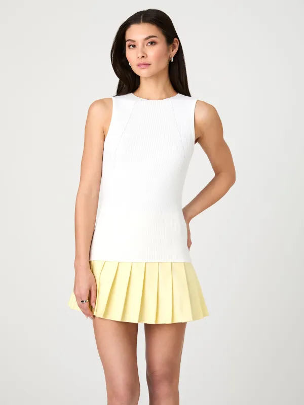 Mozza Rib Tank Top sold by French Connection