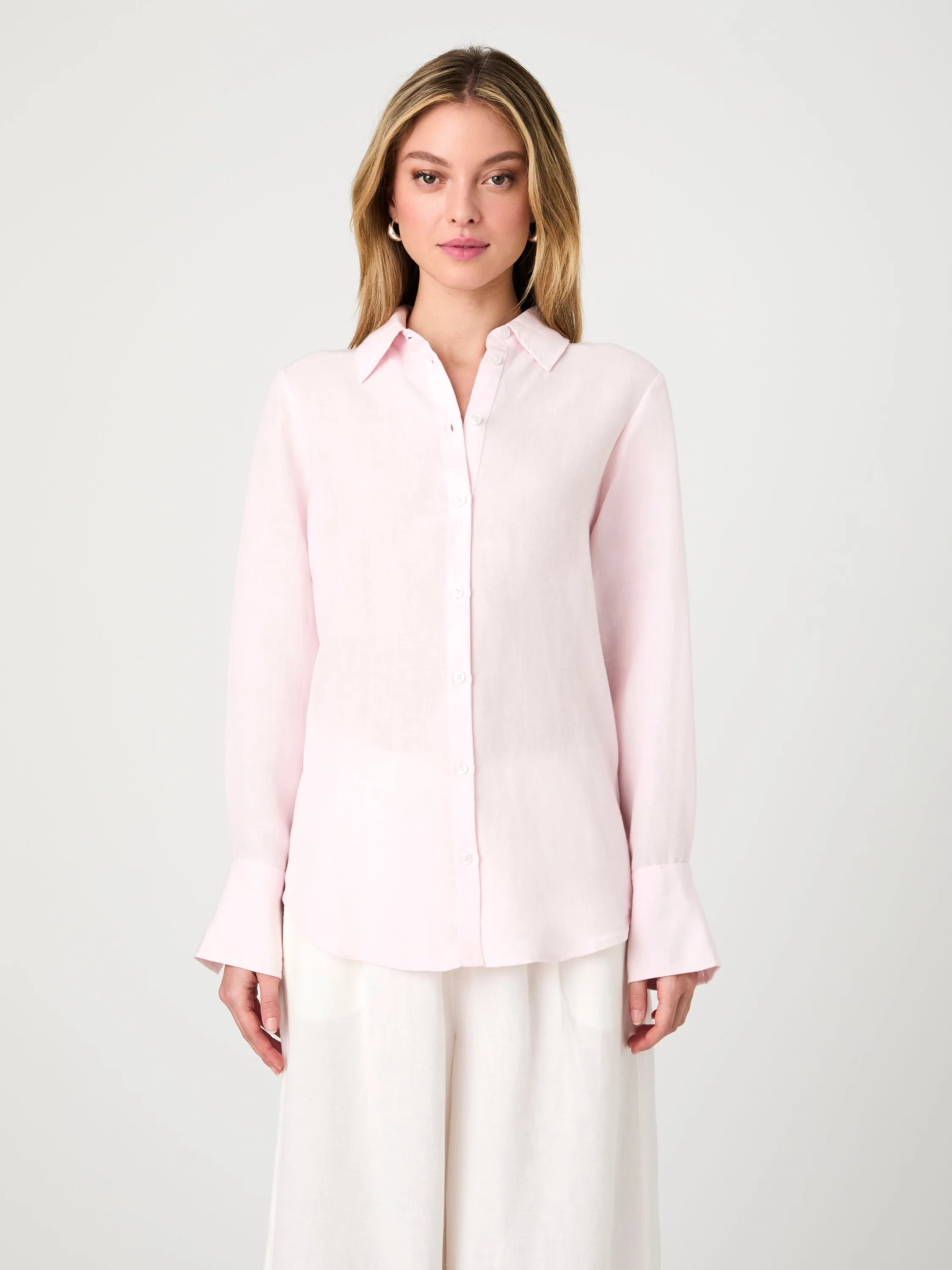 Birdie Linen Oversized Shirt sold by French Connection product image thumbnail 3