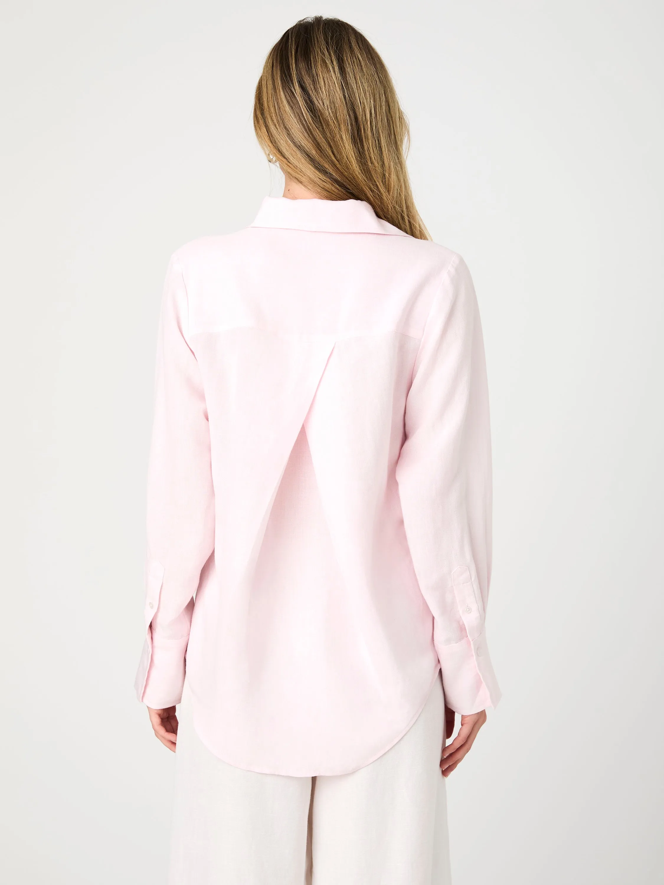 Birdie Linen Oversized Shirt sold by French Connection product image thumbnail 5