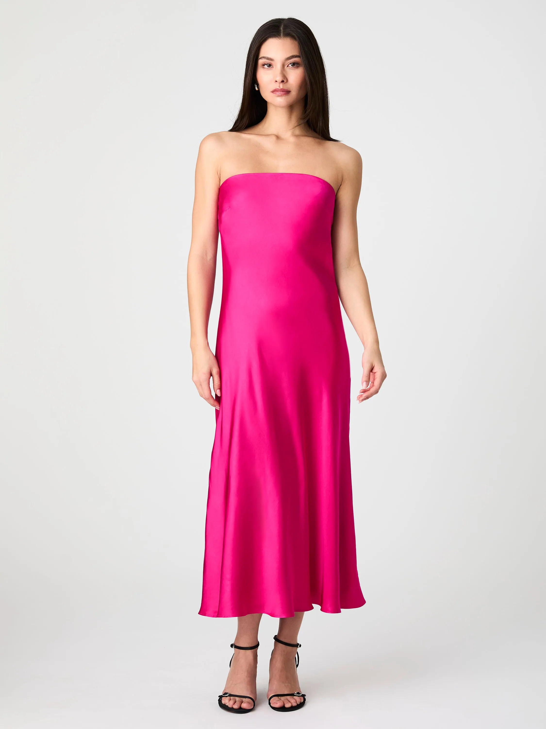 Strapless Cowl Back Midi Dress sold by French Connection product image thumbnail 3
