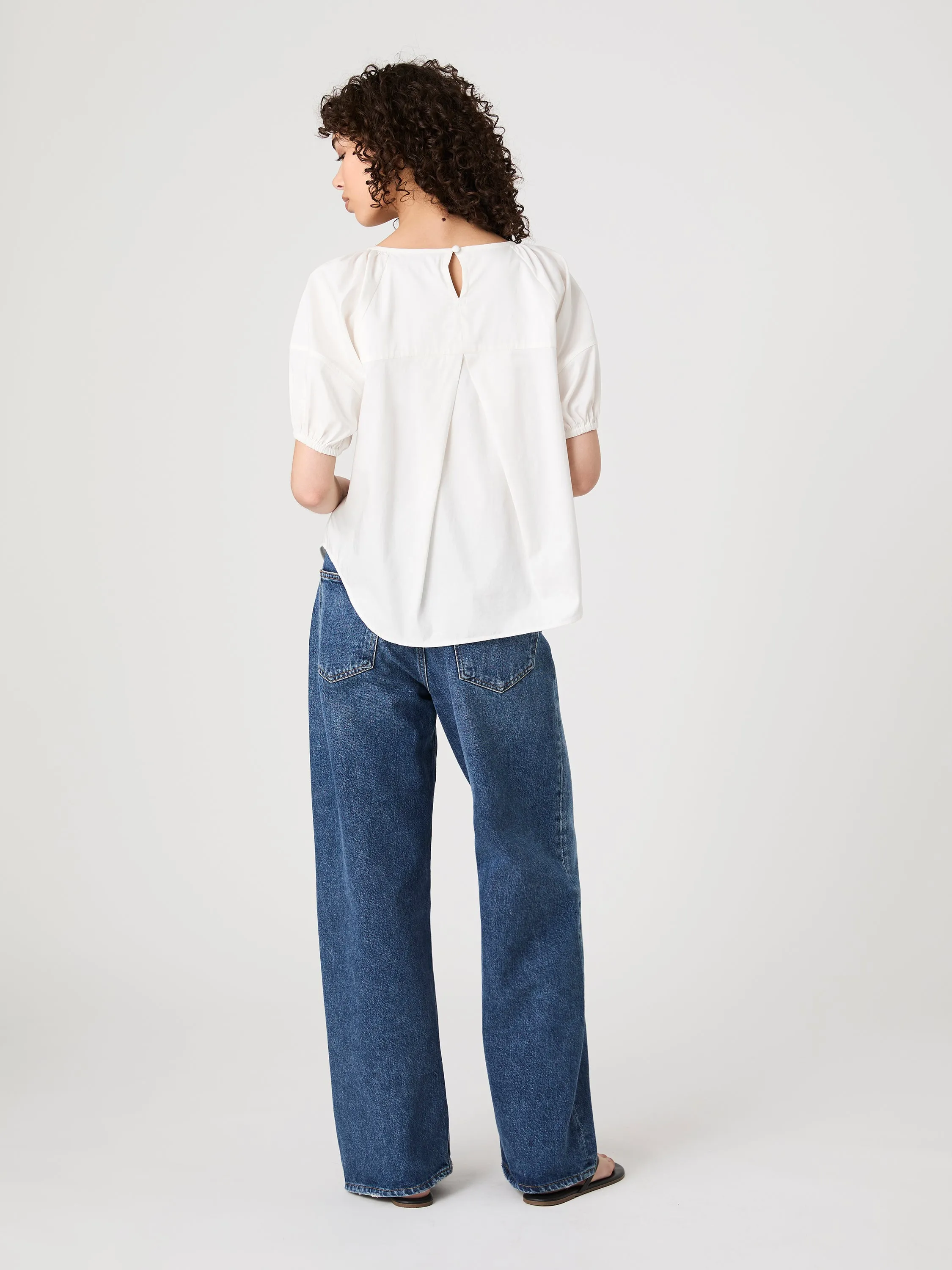 Alexis Raglan Puff Sleeve Top sold by French Connection product image thumbnail 5