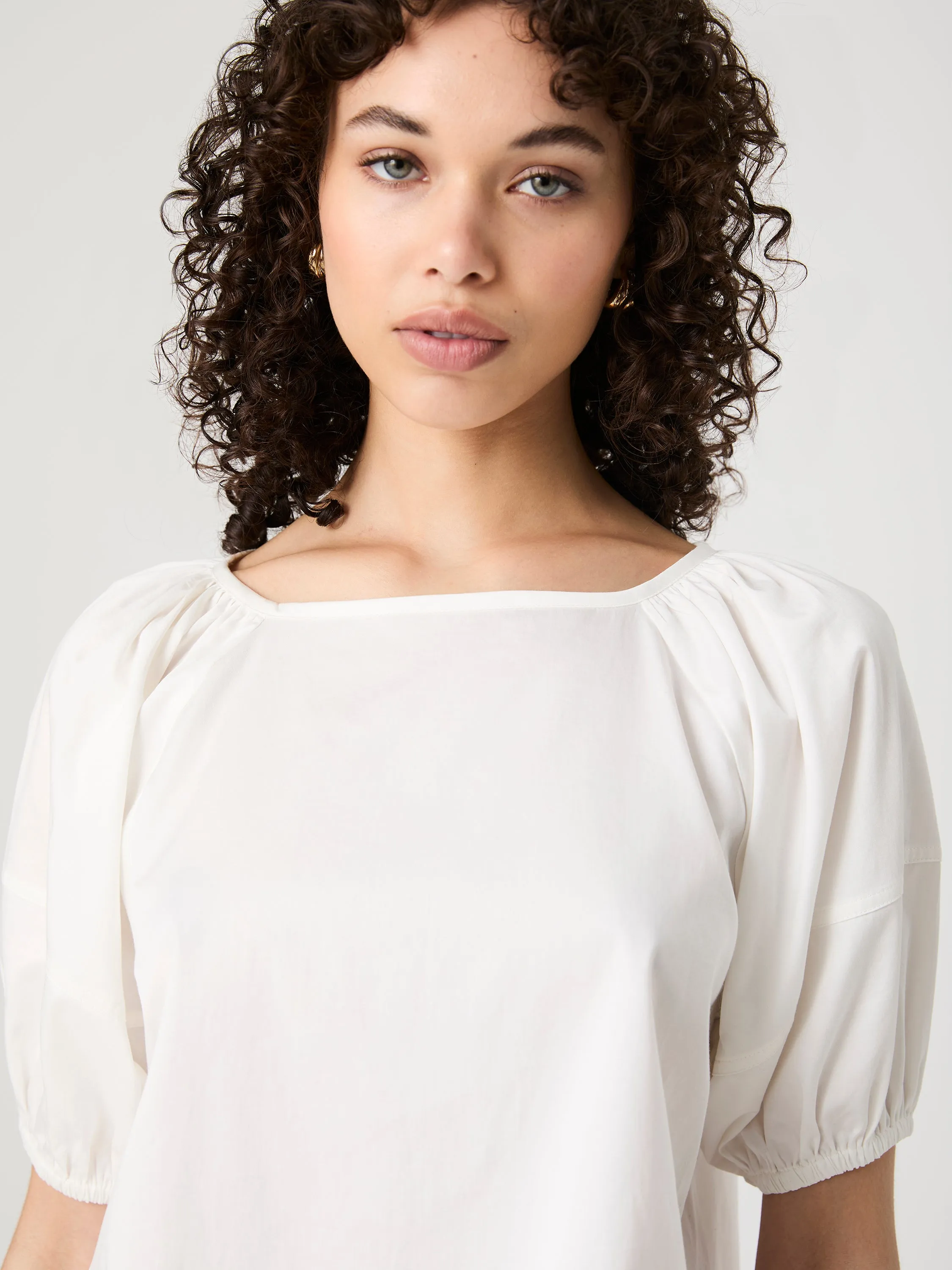 Alexis Raglan Puff Sleeve Top sold by French Connection product image thumbnail 2