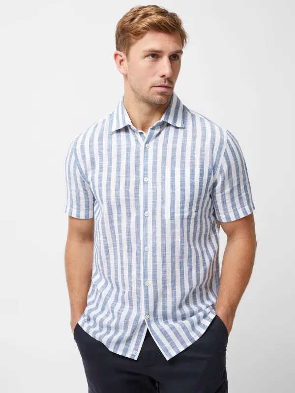 Striped Short Sleeve Shirt sold by French Connection