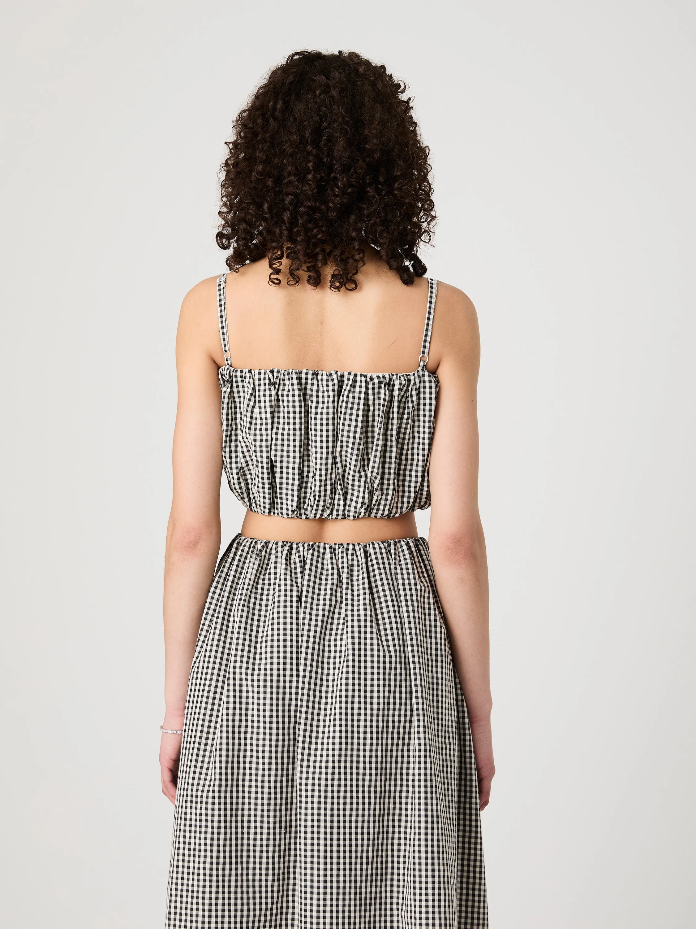 Gingham Crop Top sold by French Connection product image thumbnail 5