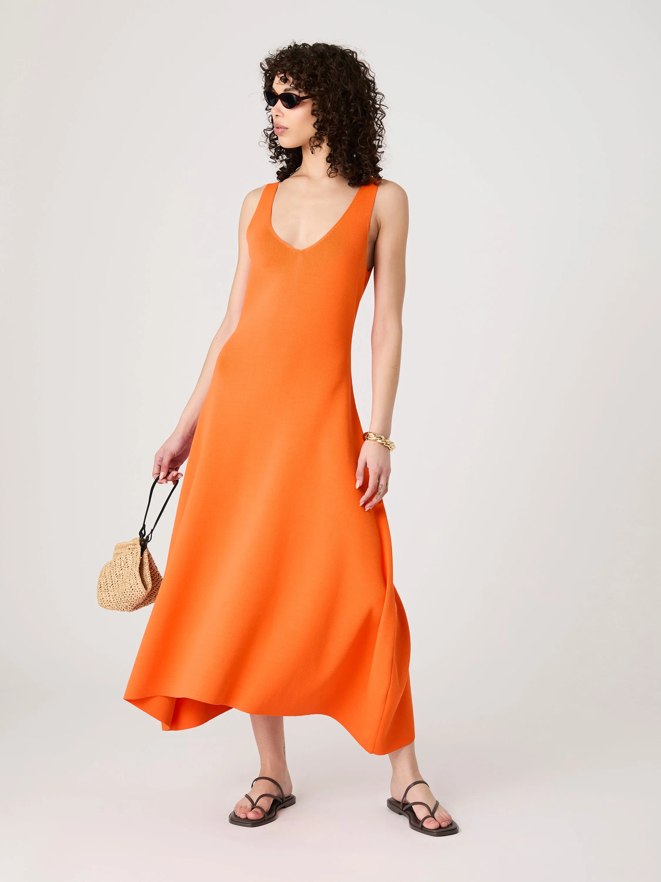 Fit & Flare Knit Midi Dress sold by French Connection