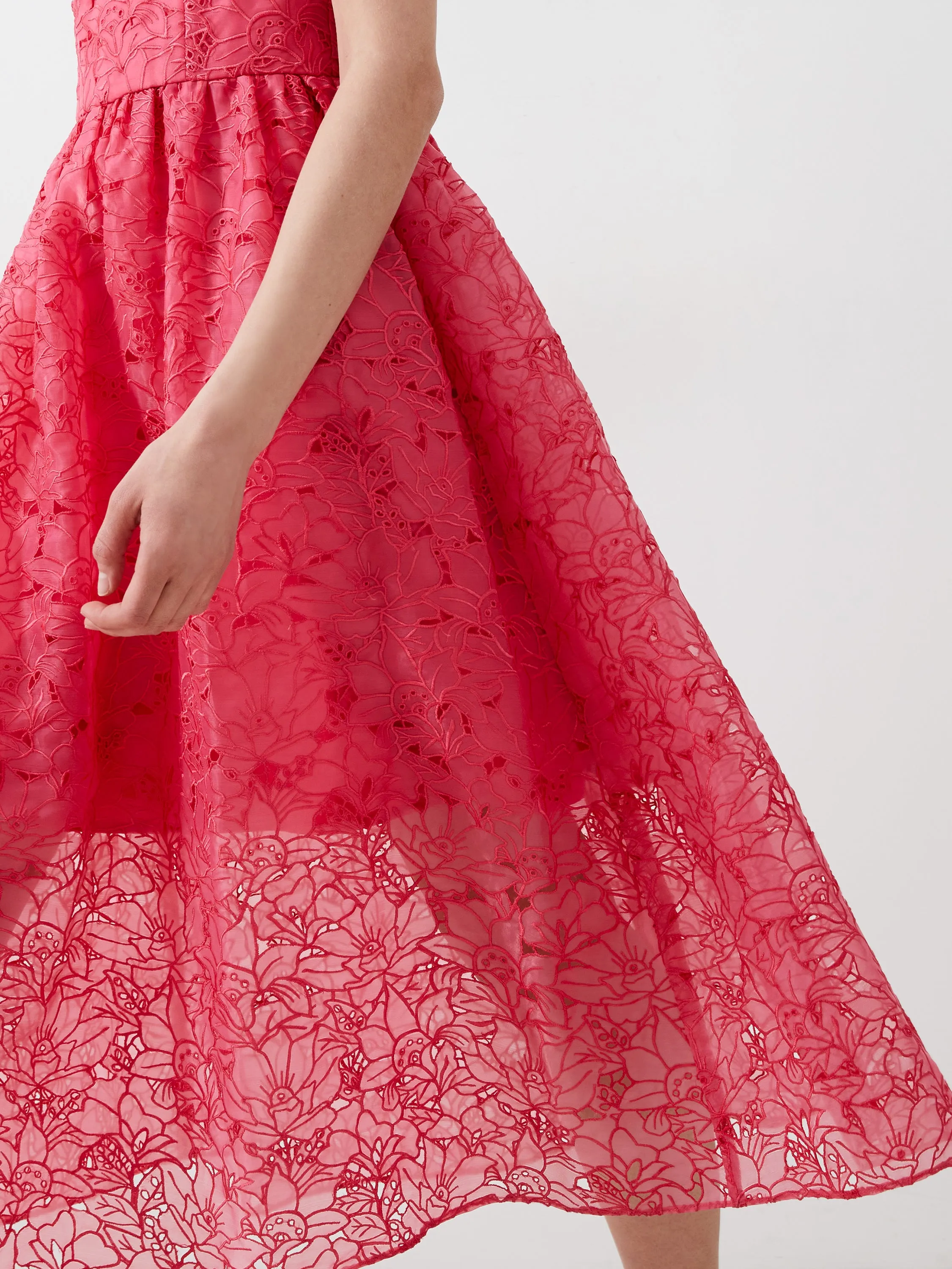 Embroidered Evelyn Lace Strappy Dress sold by French Connection product image thumbnail 5