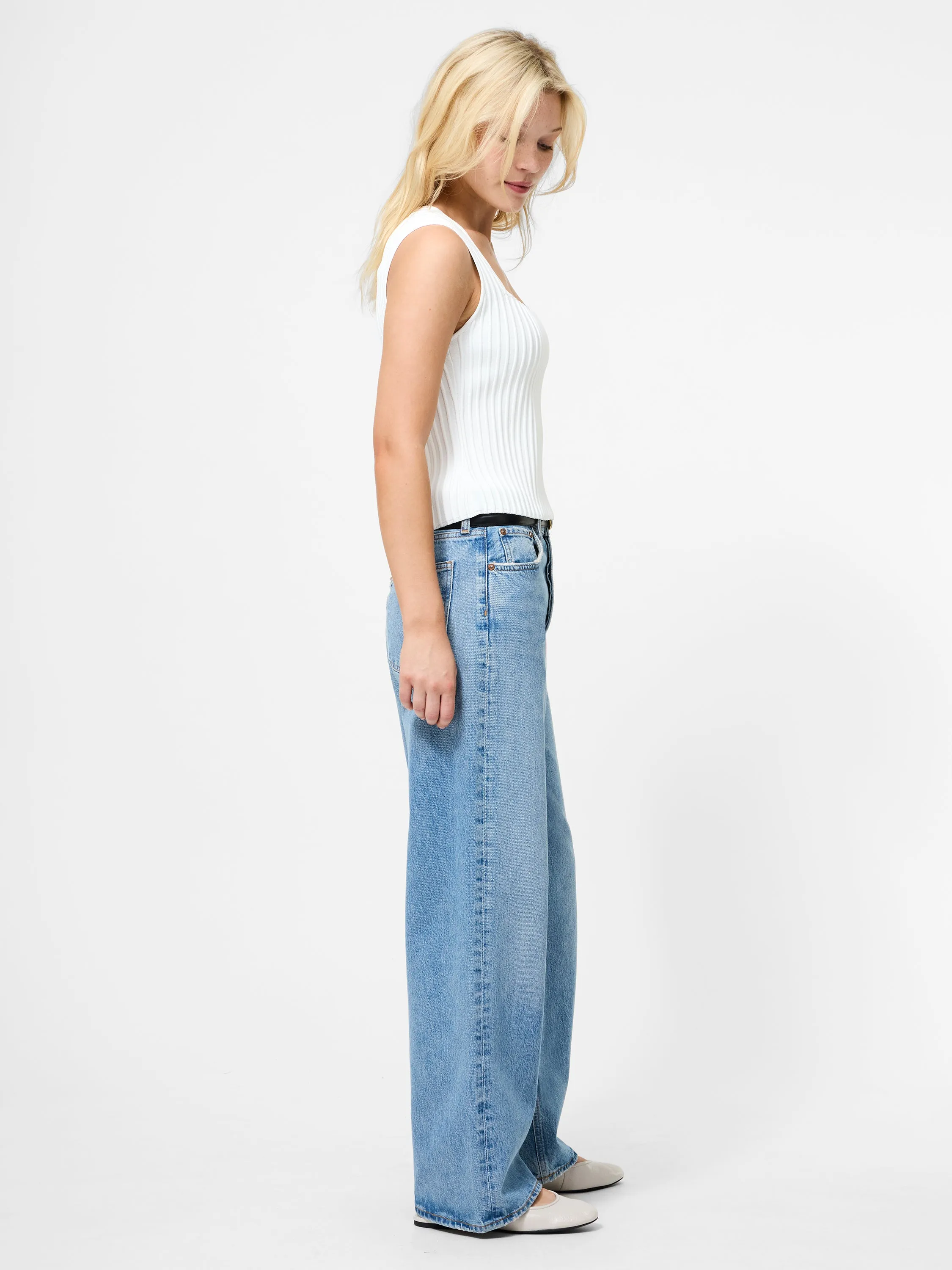 Ottoman Textured Square Neck Top sold by French Connection product image thumbnail 4