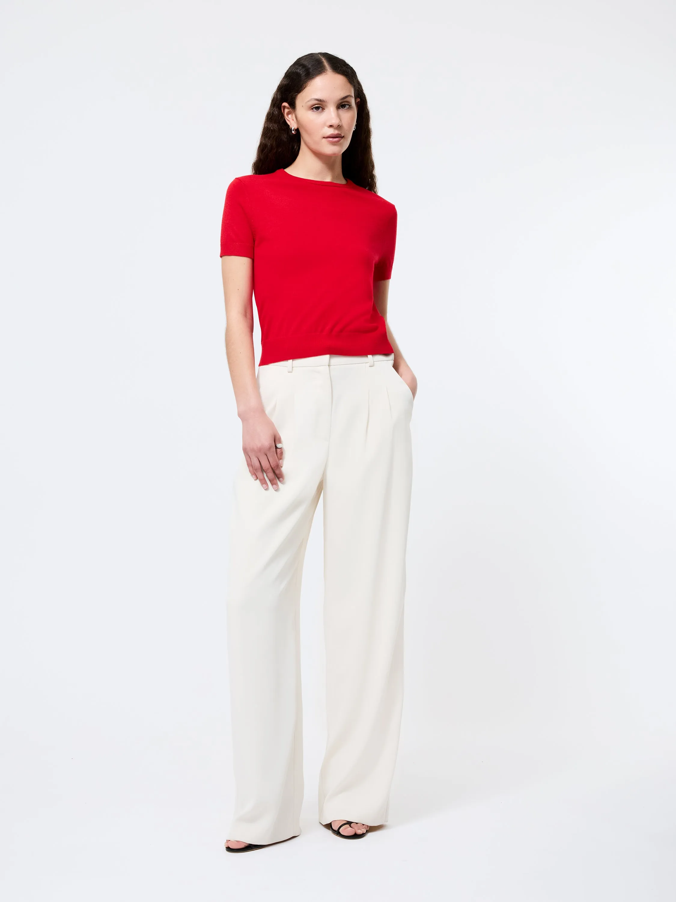 Nola Fine Knit Short Sleeve Sweater sold by French Connection product image thumbnail 5