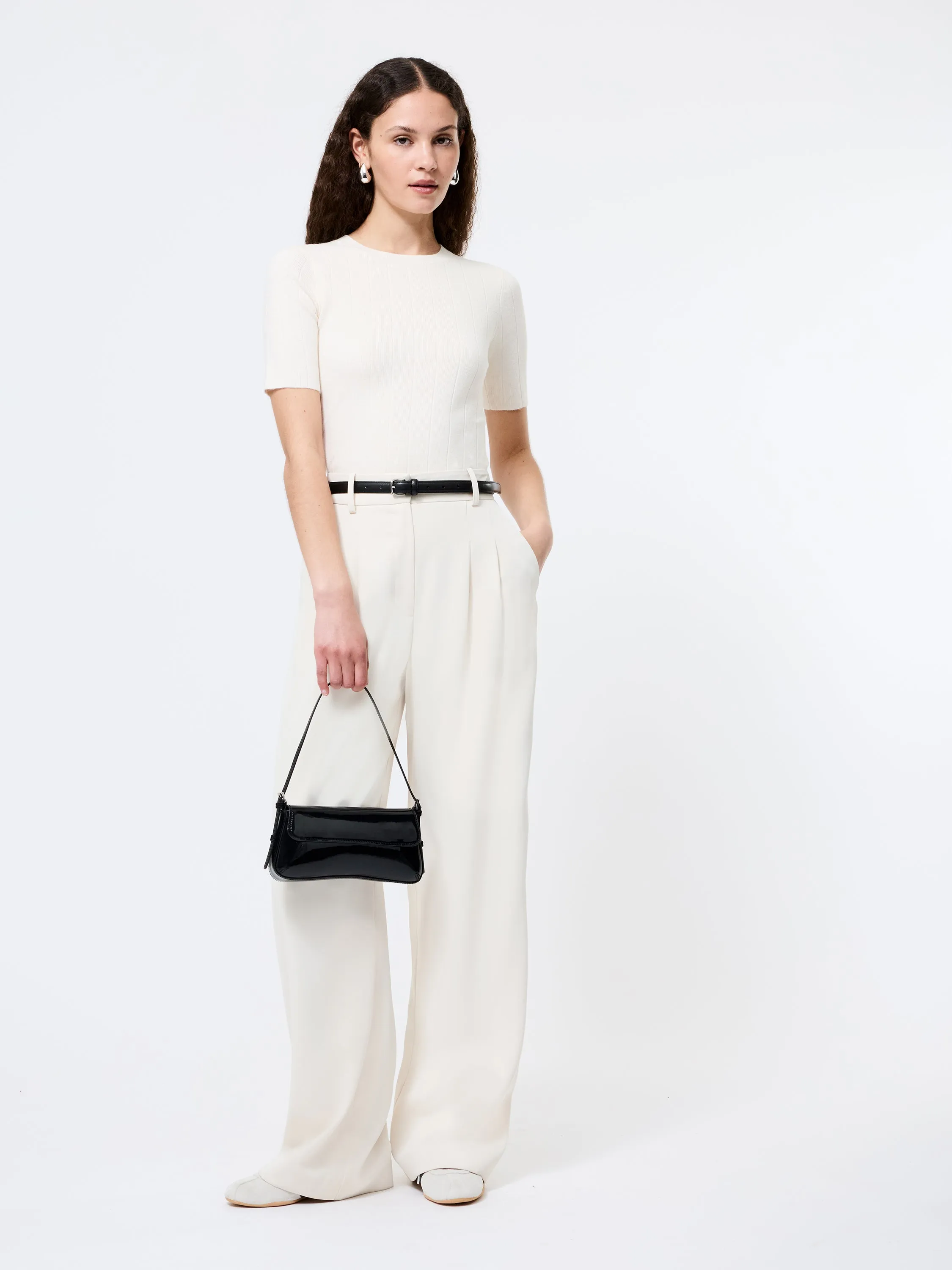 Marley Knit Wide Rib Top sold by French Connection product image thumbnail 3