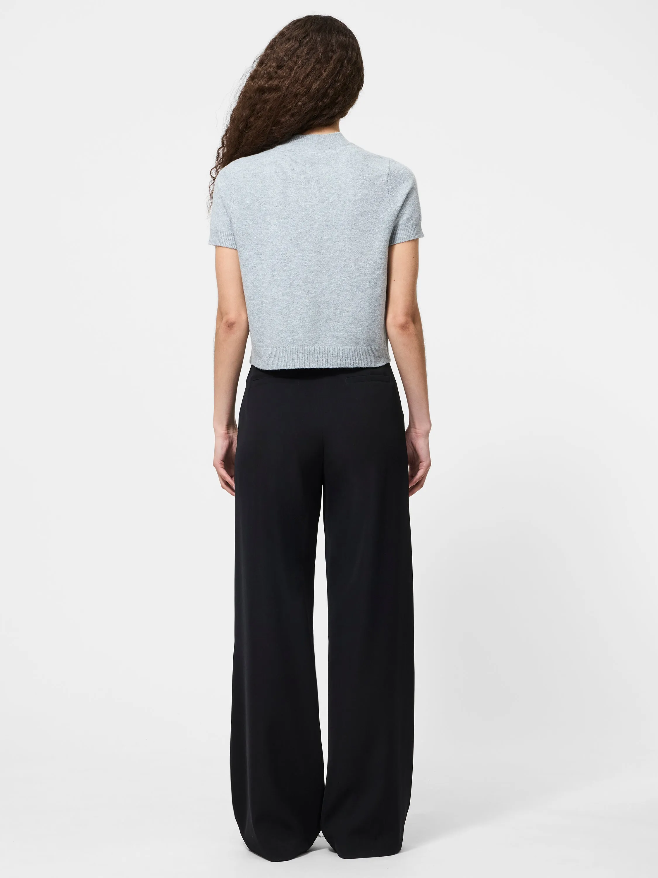 Vhari Mock Neck Short Sleeve Sweater sold by French Connection product image thumbnail 5