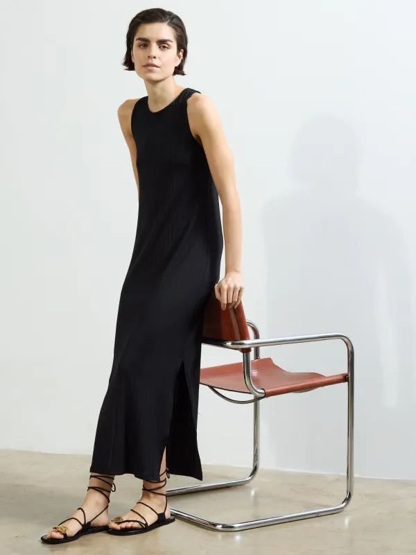 Mia Textured Jersey Long Dress sold by French Connection