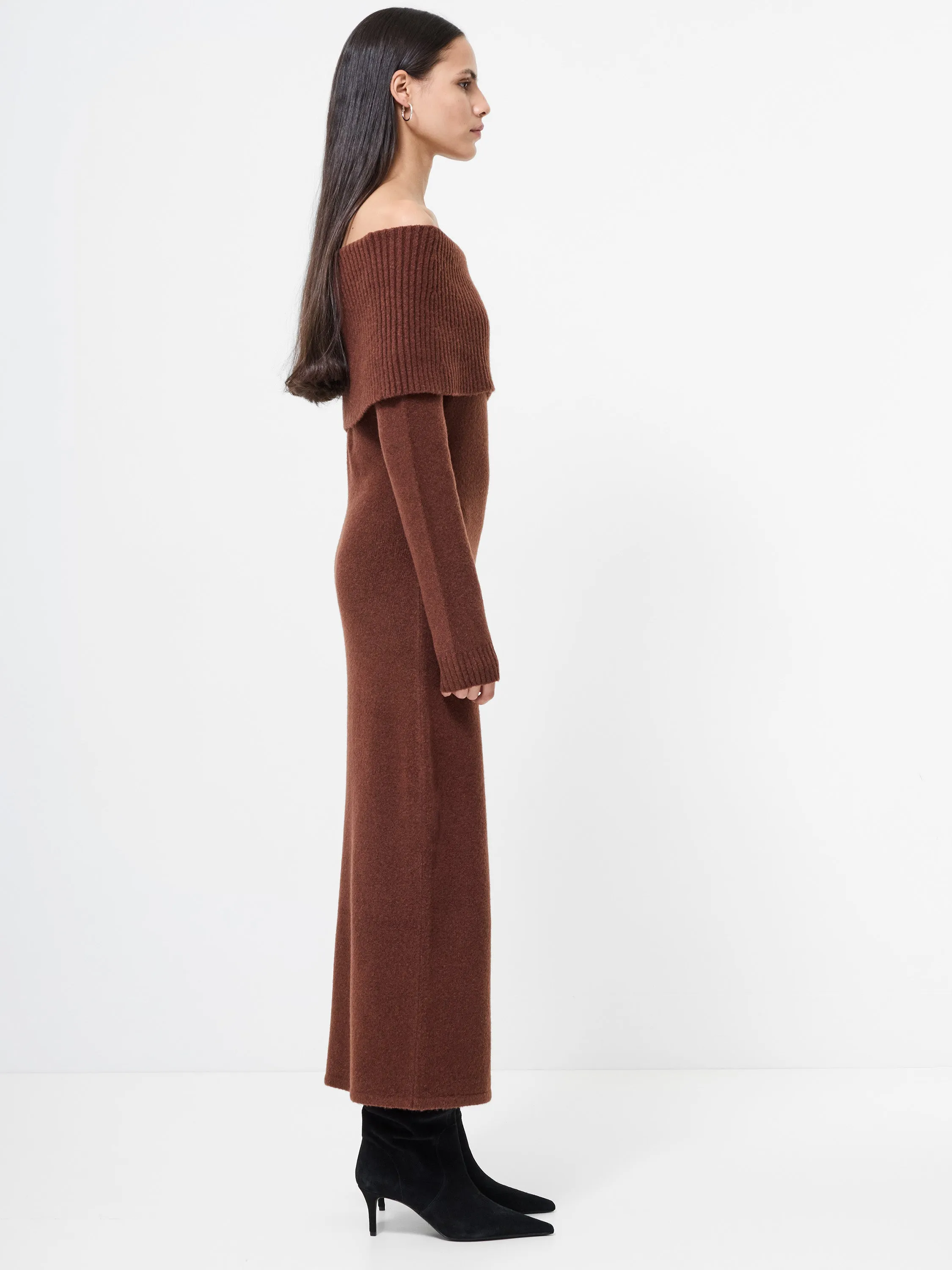 Emilia Knit Off Shoulder Dress sold by French Connection product image thumbnail 4