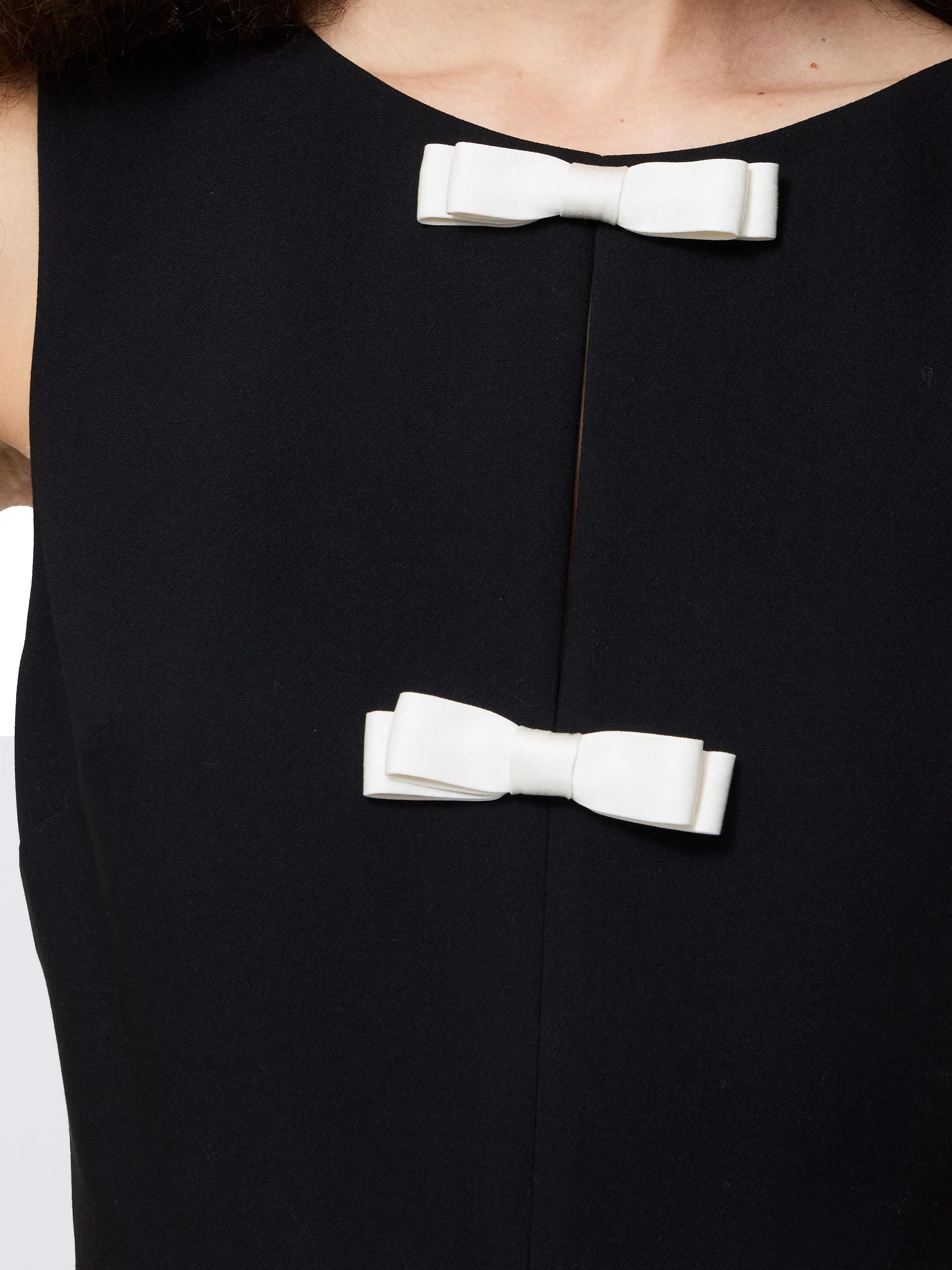 Contrast Bow Sleeveless Mini Dress sold by French Connection product image thumbnail 5