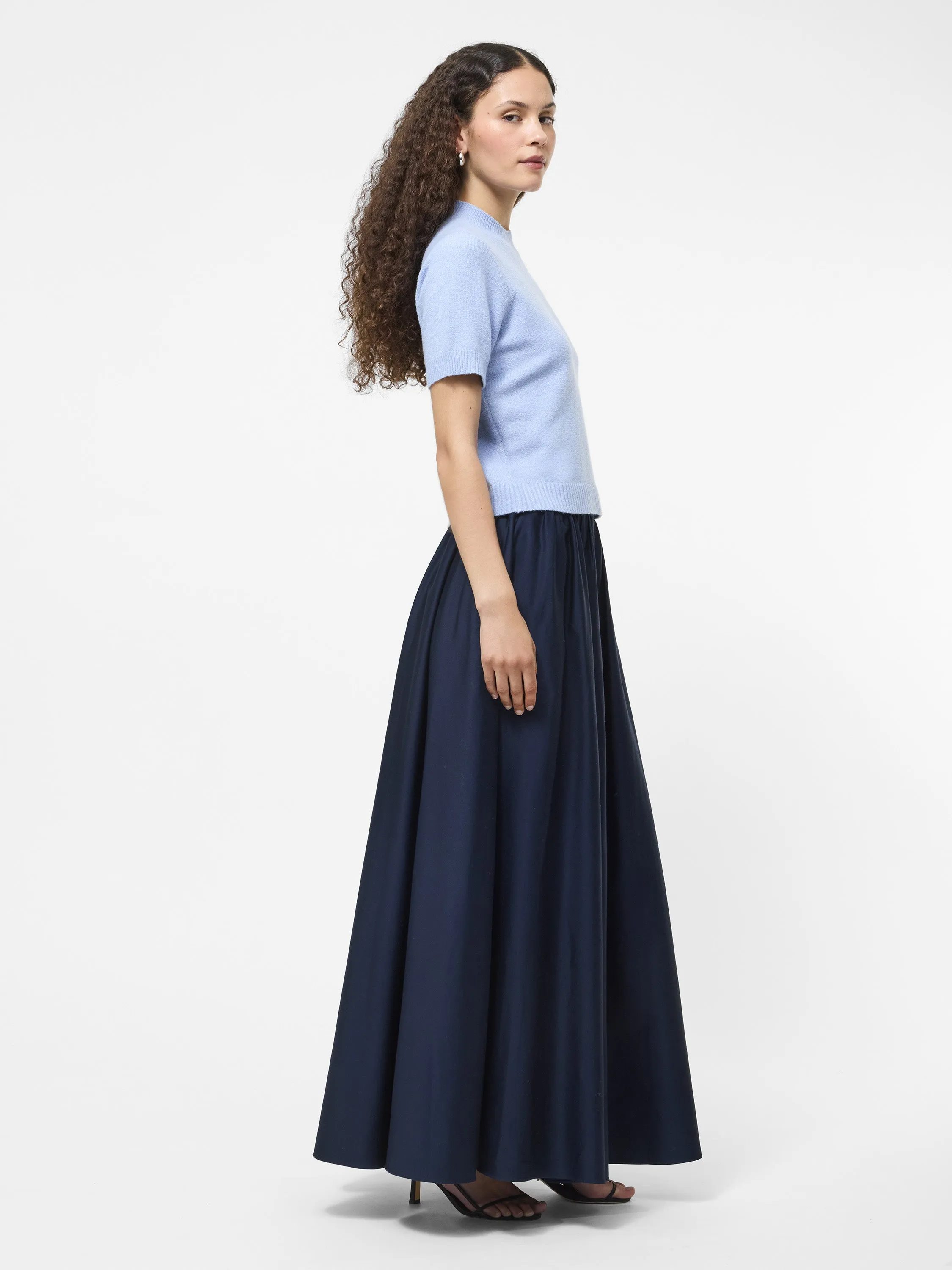 Vhari Mock Neck Short Sleeve Sweater sold by French Connection product image thumbnail 3