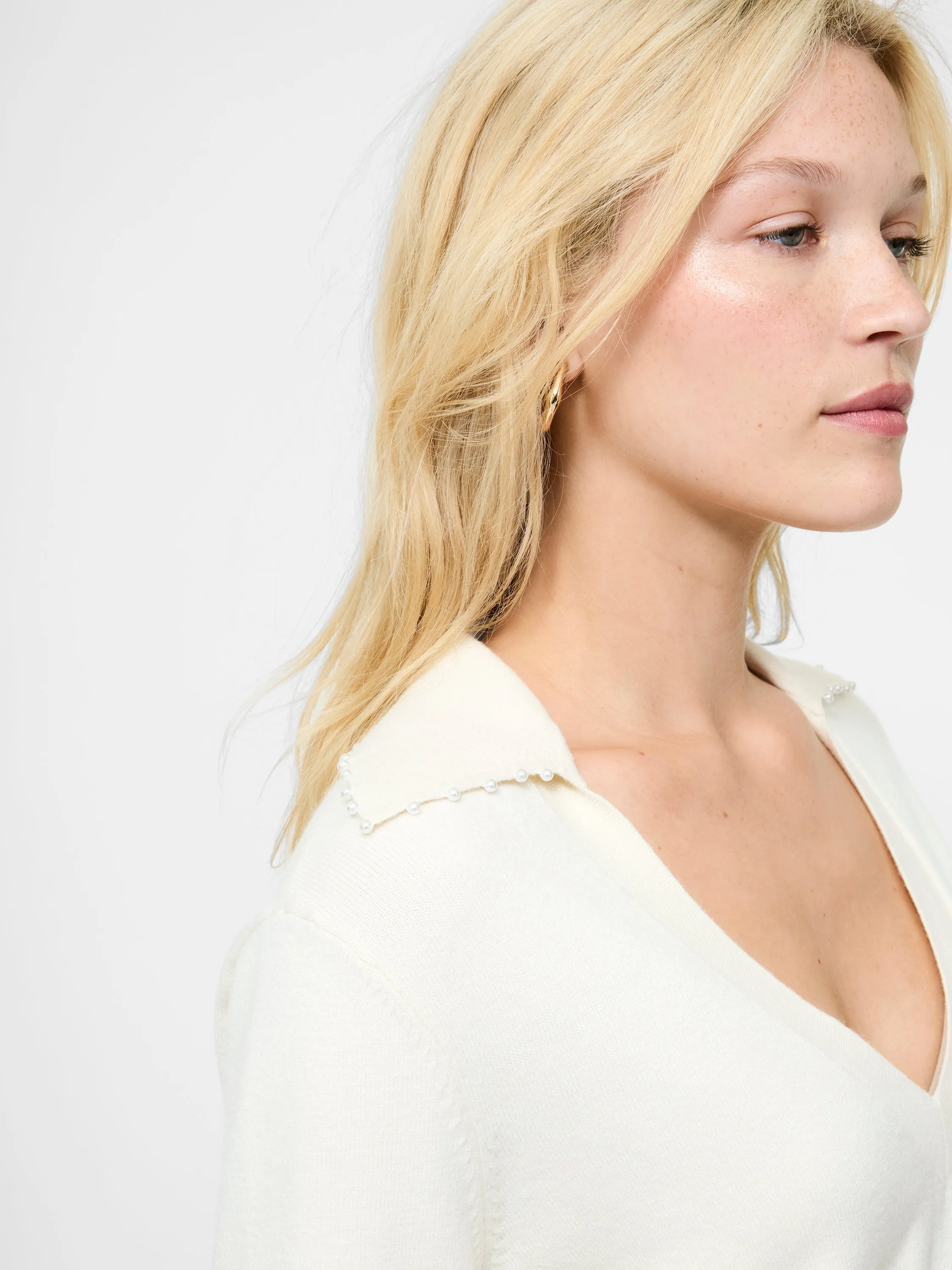 Sloane Pearl Collared Sweater sold by French Connection product image thumbnail 2