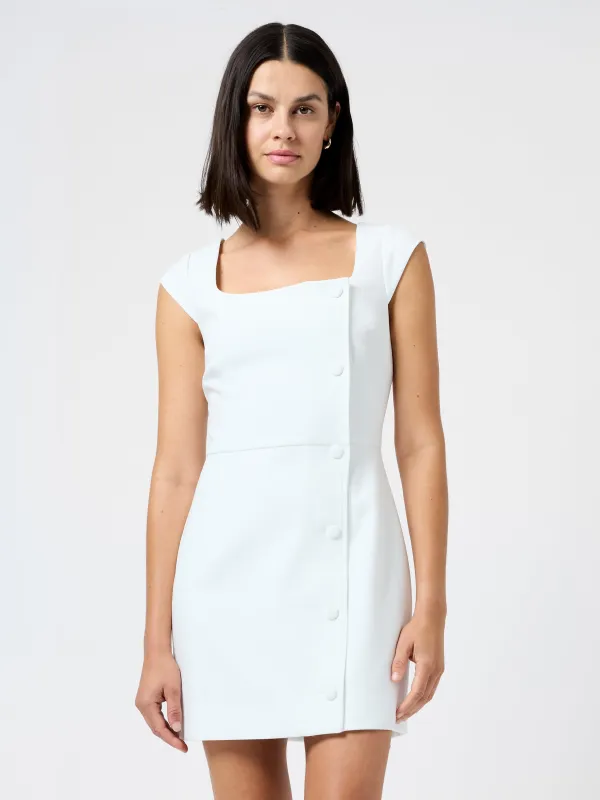 Azra Twill Square Neck Mini Dress sold by French Connection