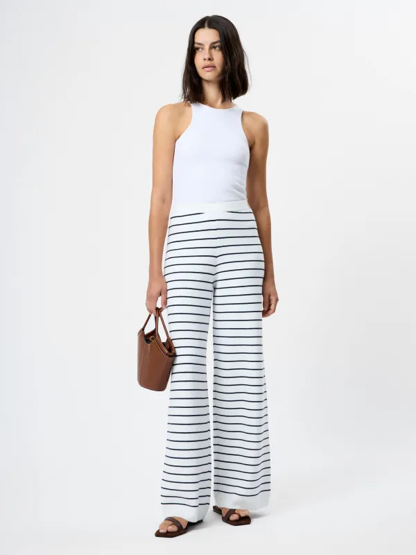 Marley Knit Striped Wide Leg Pant sold by French Connection