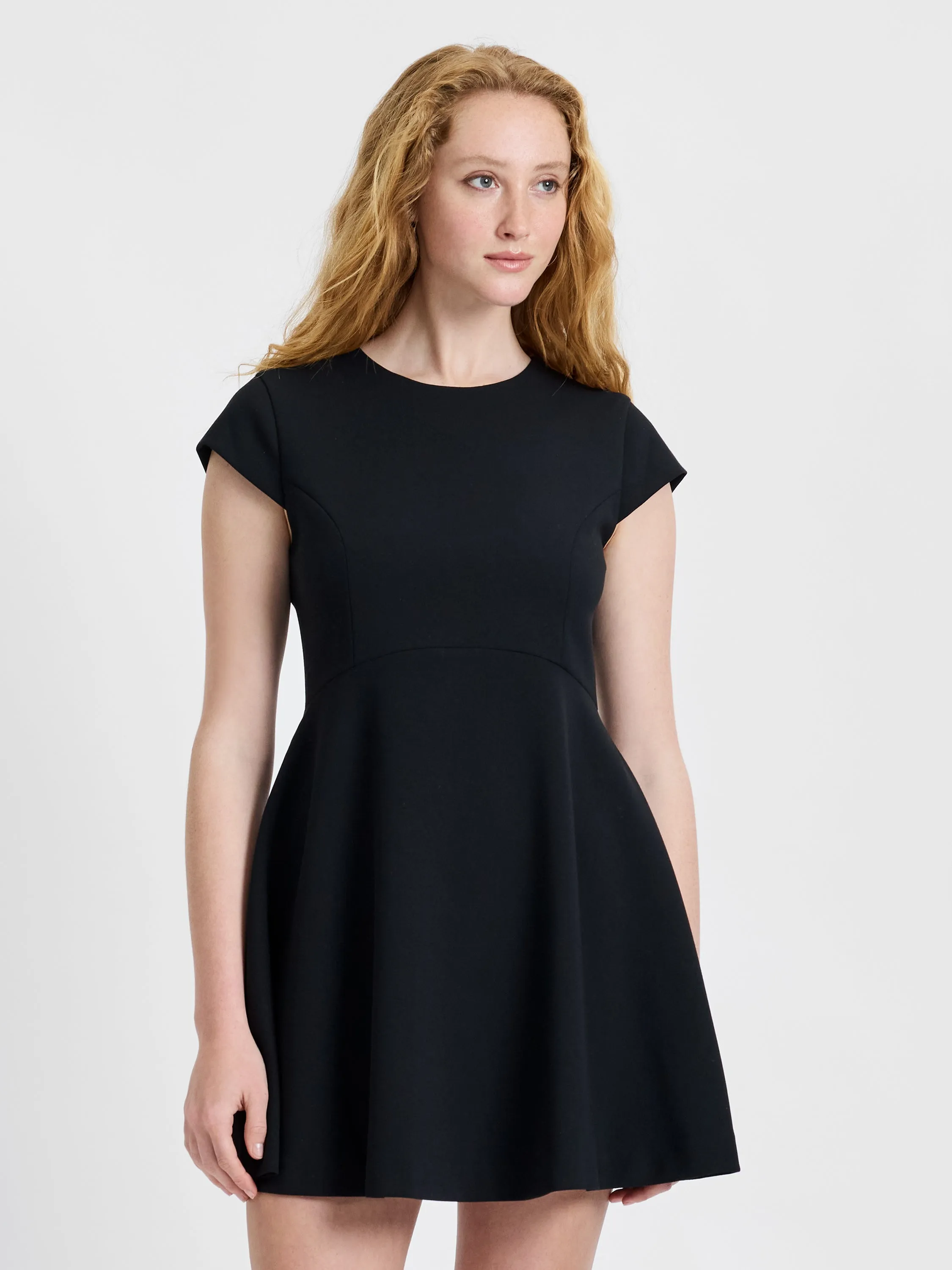 WHISPER CAP SLEEVE MINI DRESS sold by French Connection product image thumbnail 2