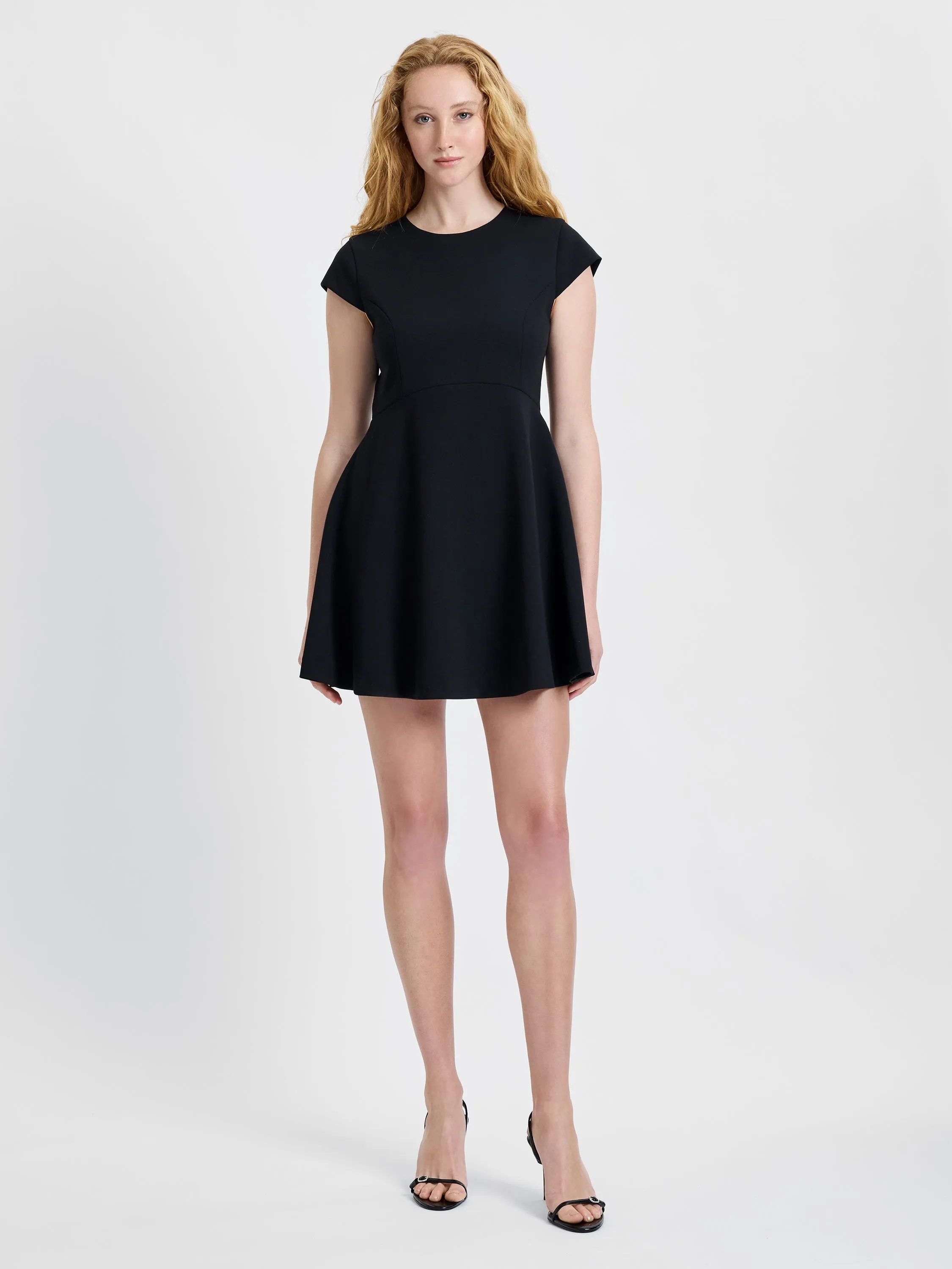 WHISPER CAP SLEEVE MINI DRESS sold by French Connection