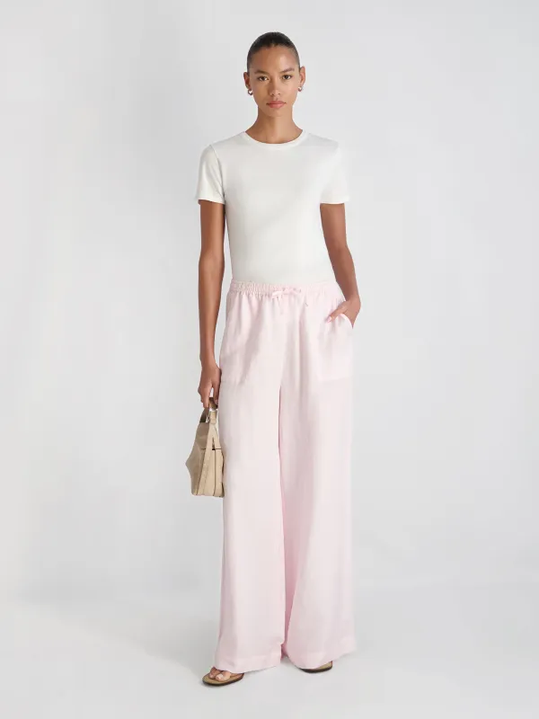 COOPER LINEN WIDE LEG PANTS made by French Connection