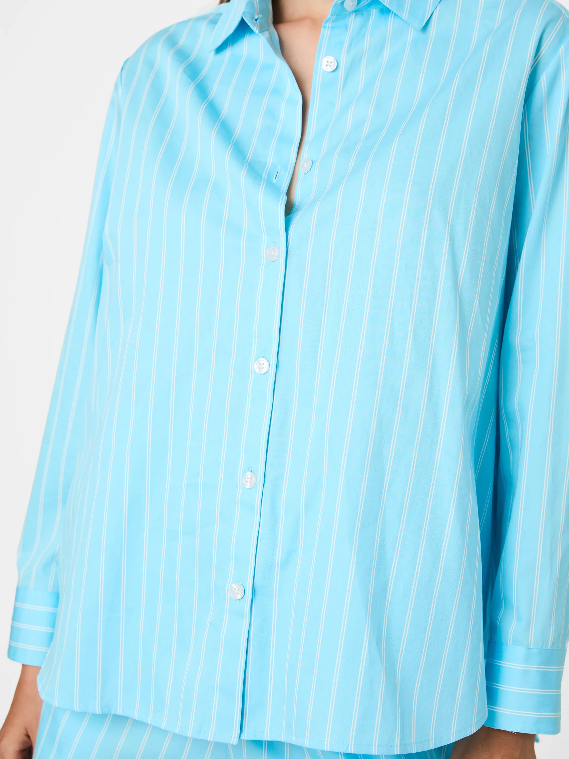ALEXIS POPLIN STRIPE SHIRT sold by French Connection product image thumbnail 4