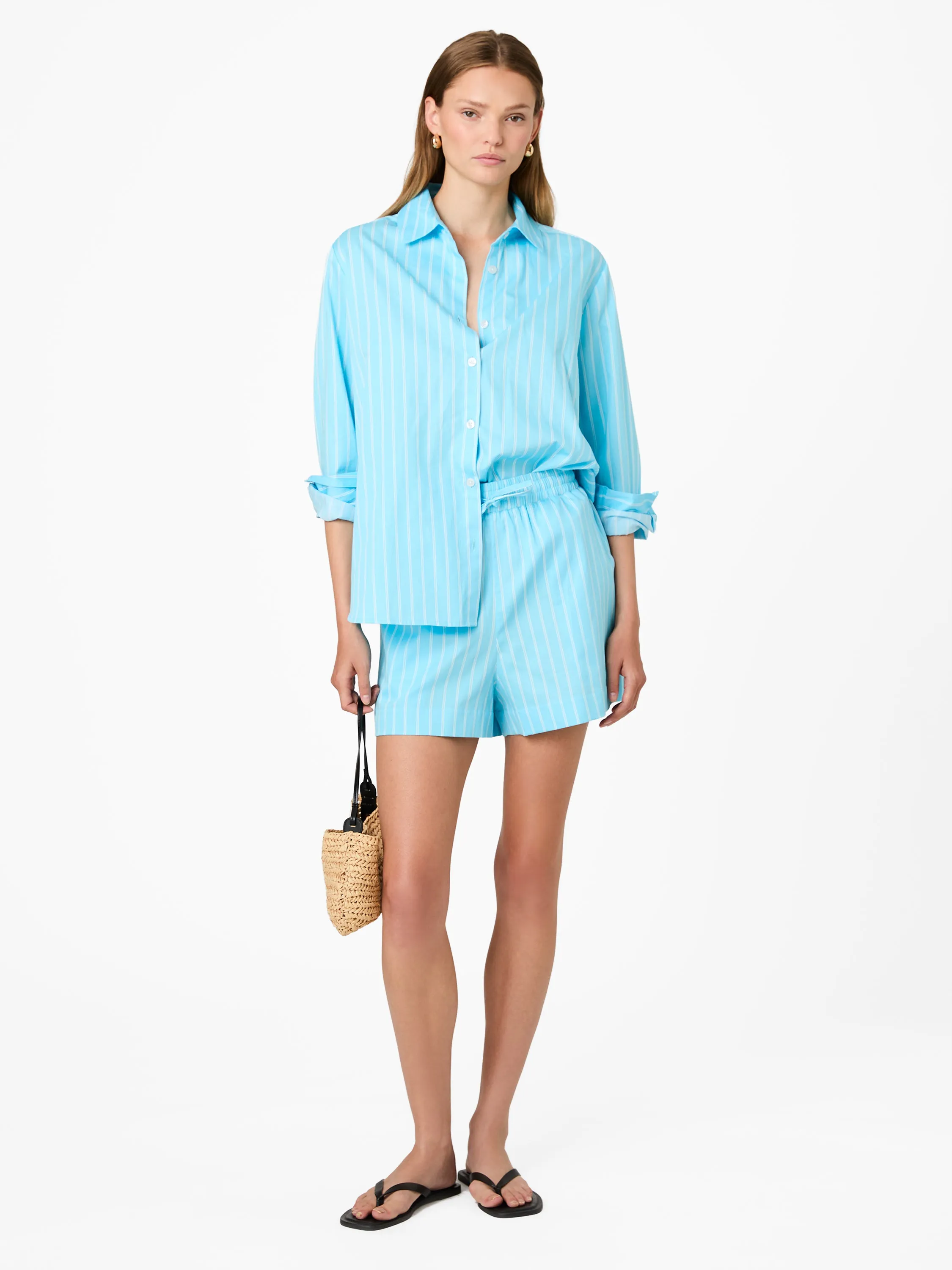 ALEXIS POPLIN STRIPE SHIRT sold by French Connection product image thumbnail 2