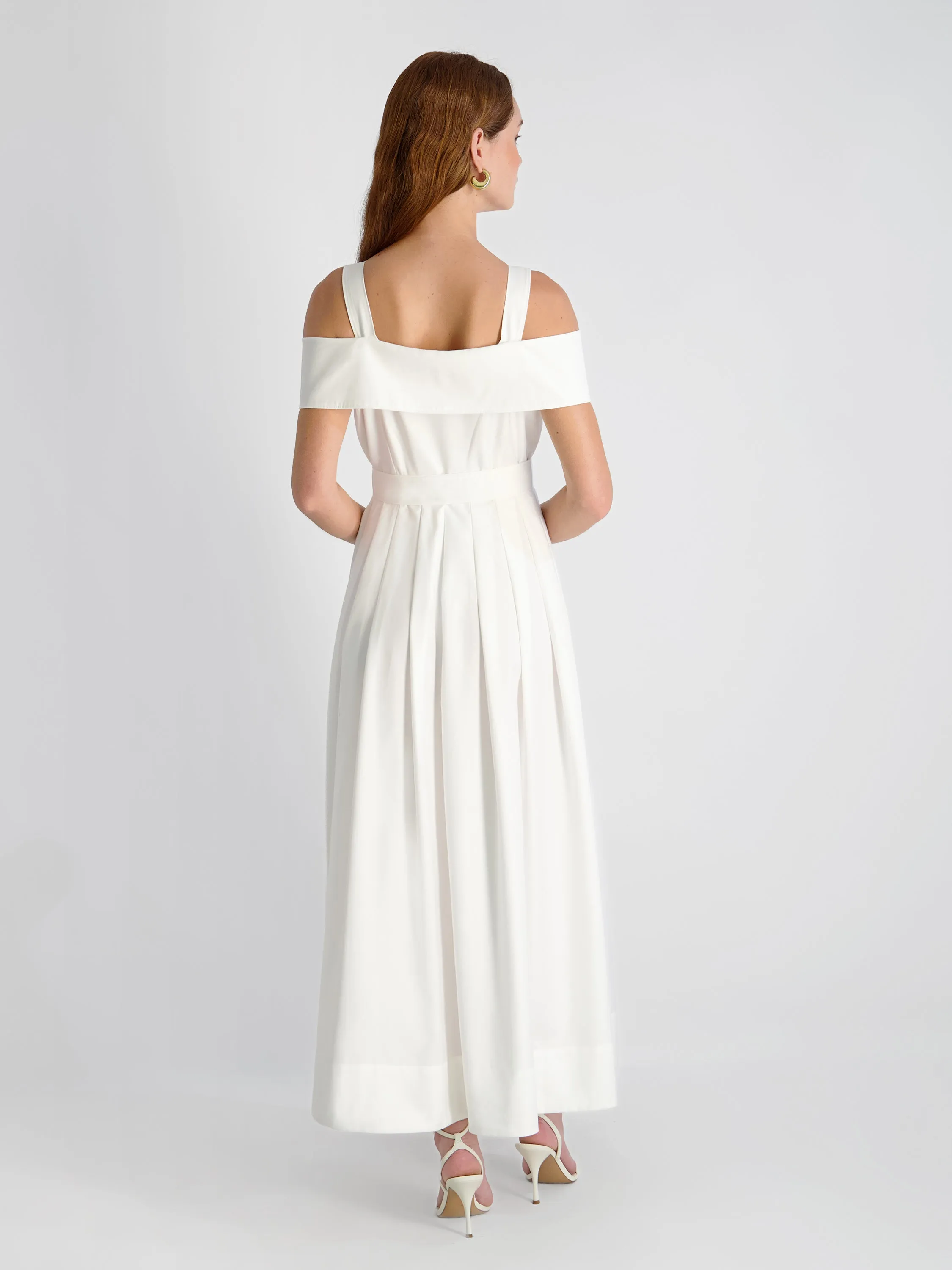 FLUID RAYON MIDI DRESS sold by French Connection product image thumbnail 3