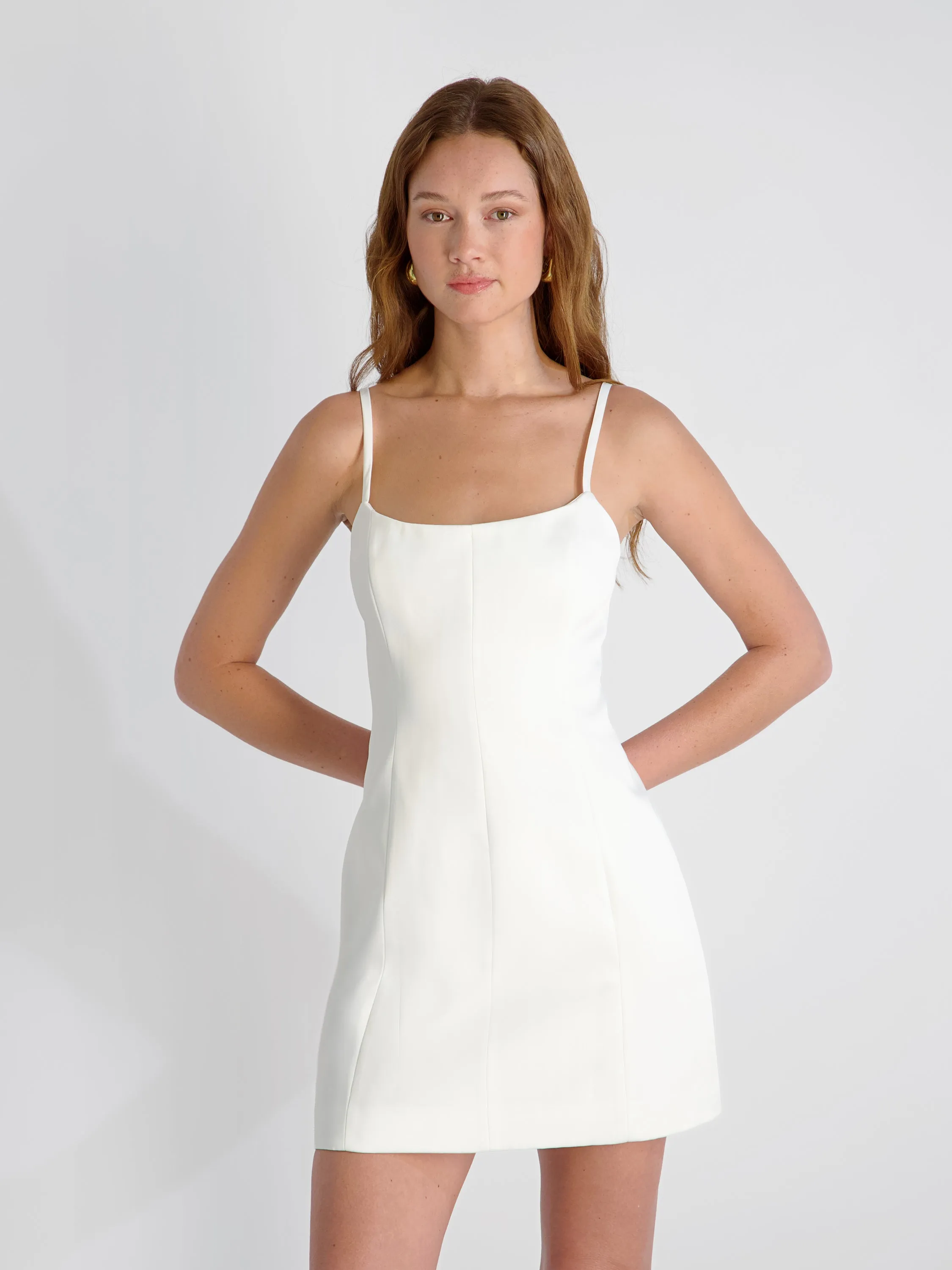 YORK SATIN MINI DRESS sold by French Connection product image thumbnail 2