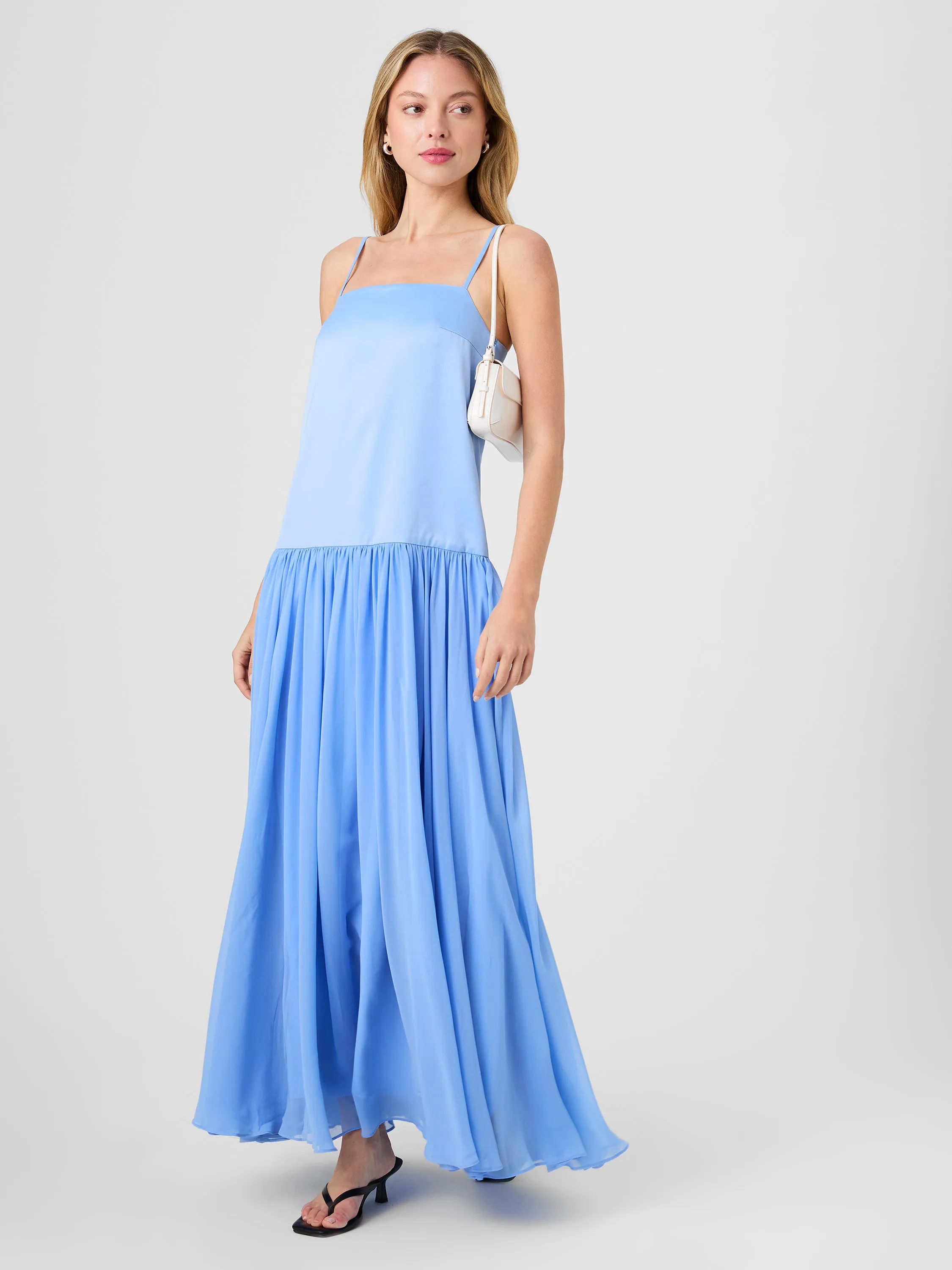 MARINA SILKY MAXI DRESS sold by French Connection product image thumbnail 3