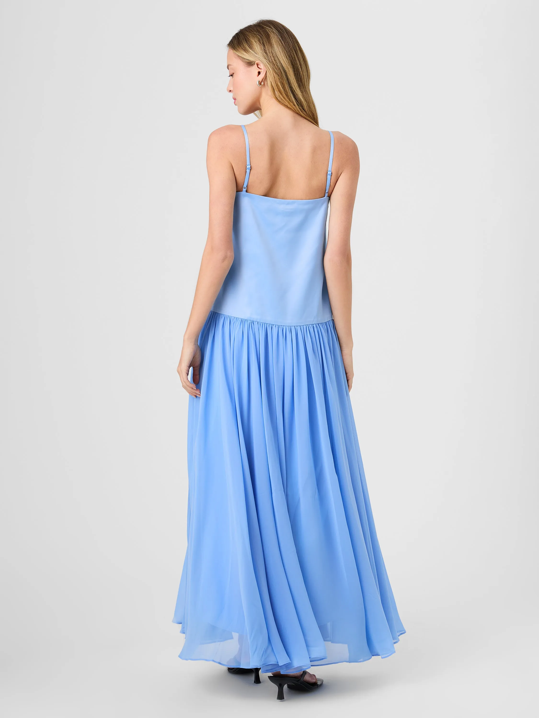 MARINA SILKY MAXI DRESS sold by French Connection product image thumbnail 4