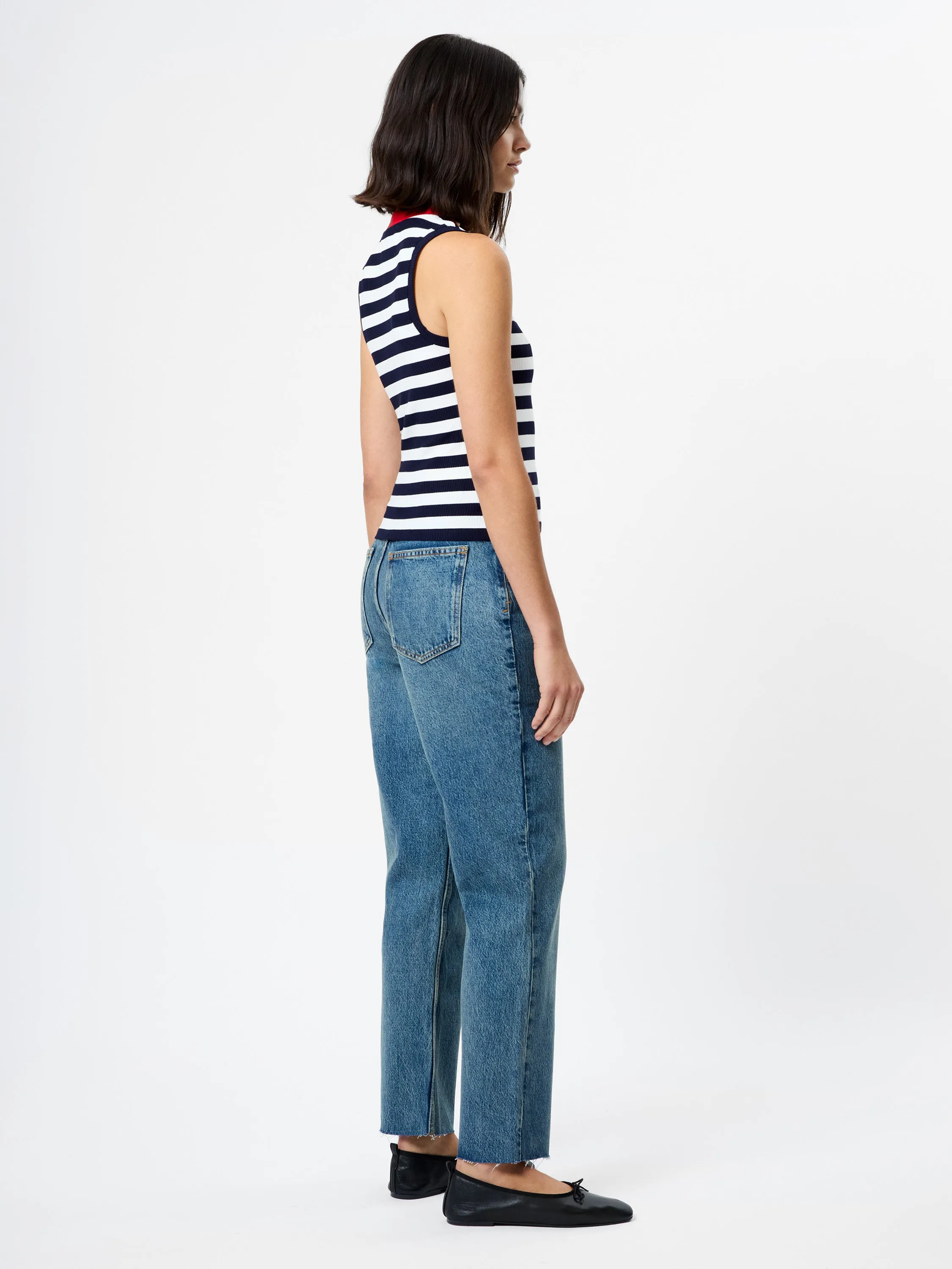 ESMAE RIB KNIT SLEEVELESS TOP sold by French Connection product image thumbnail 3