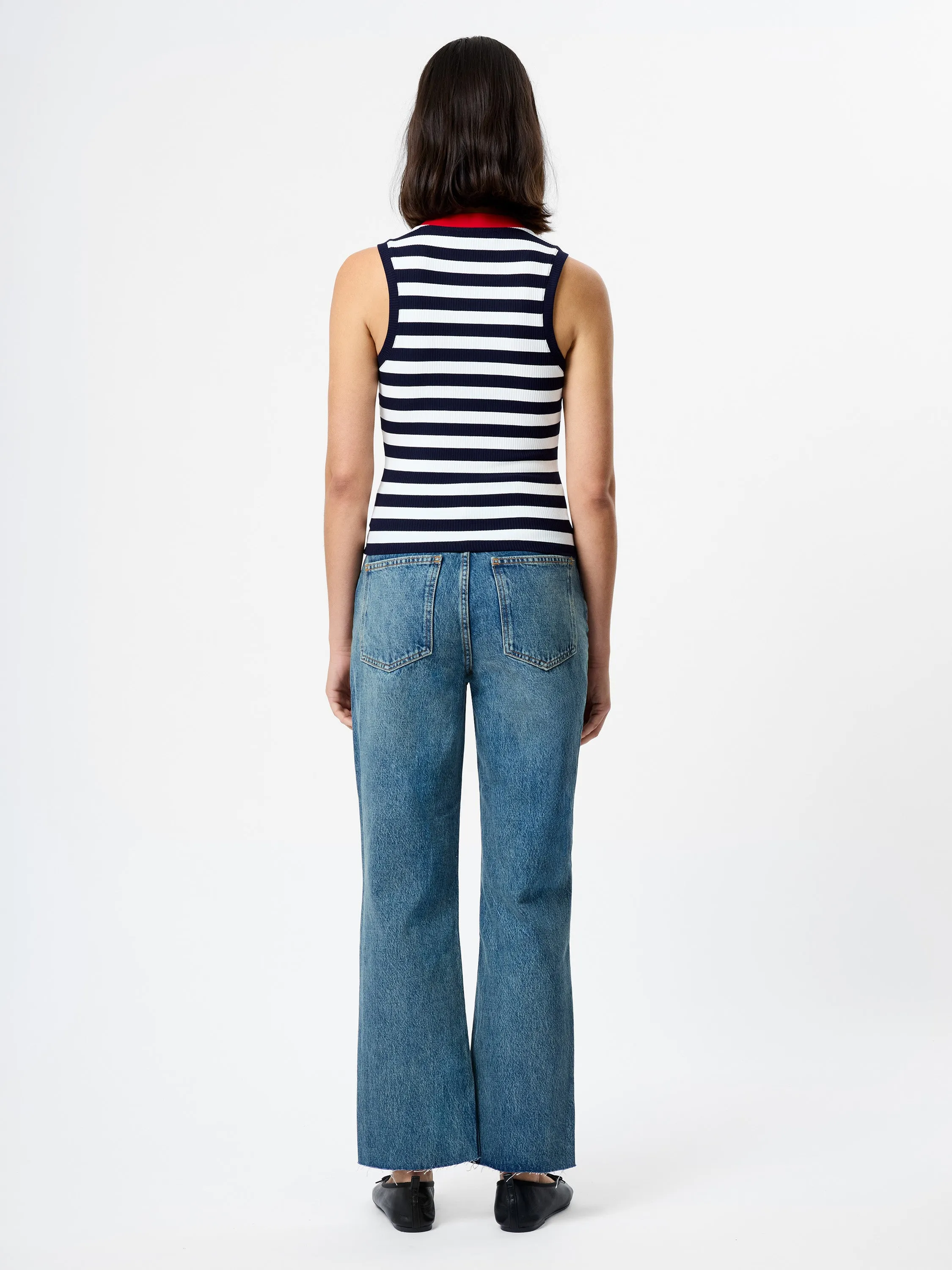 ESMAE RIB KNIT SLEEVELESS TOP sold by French Connection product image thumbnail 5