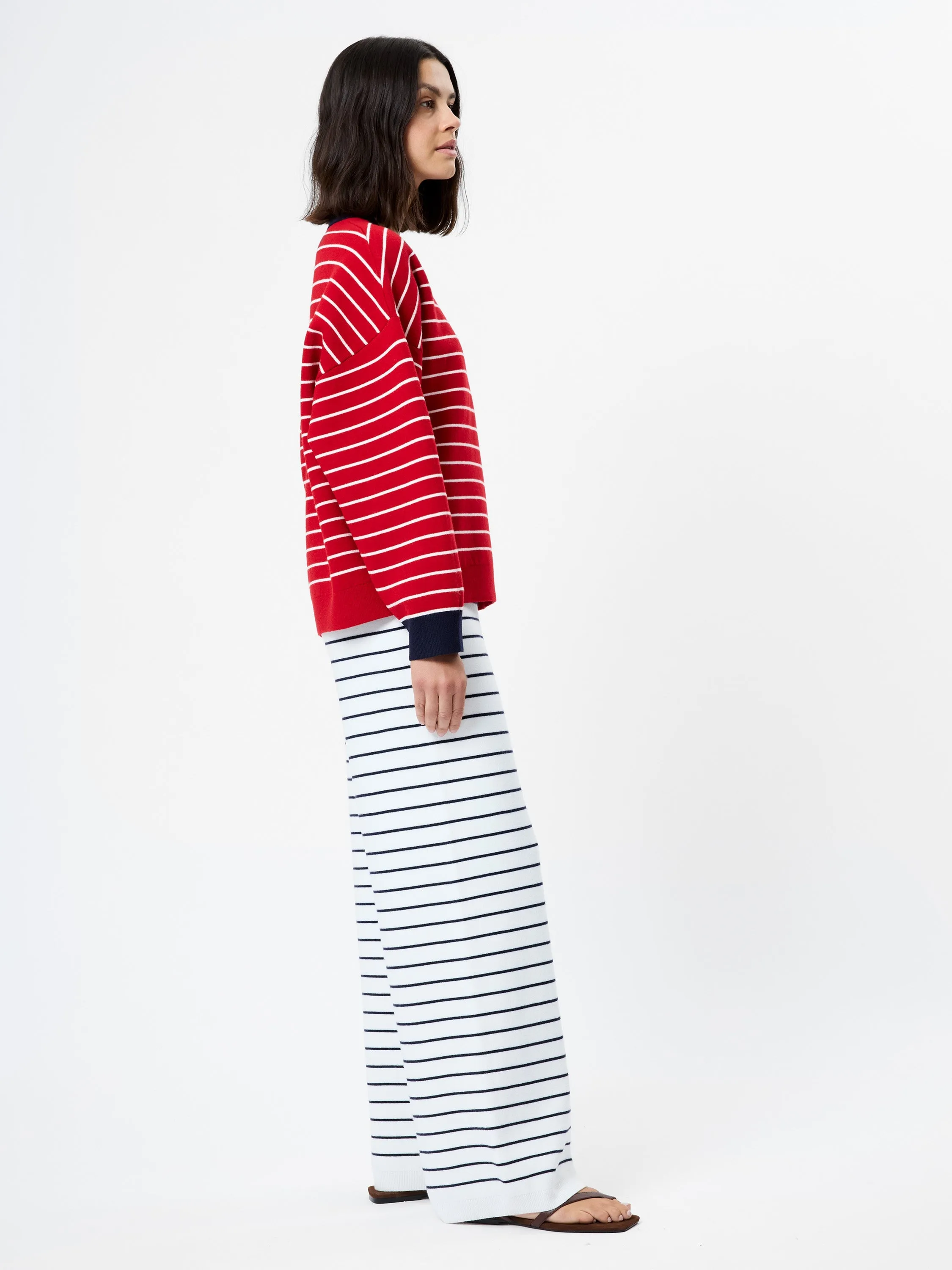 MARLEY KNIT STRIPED CREW NECK sold by French Connection product image thumbnail 5