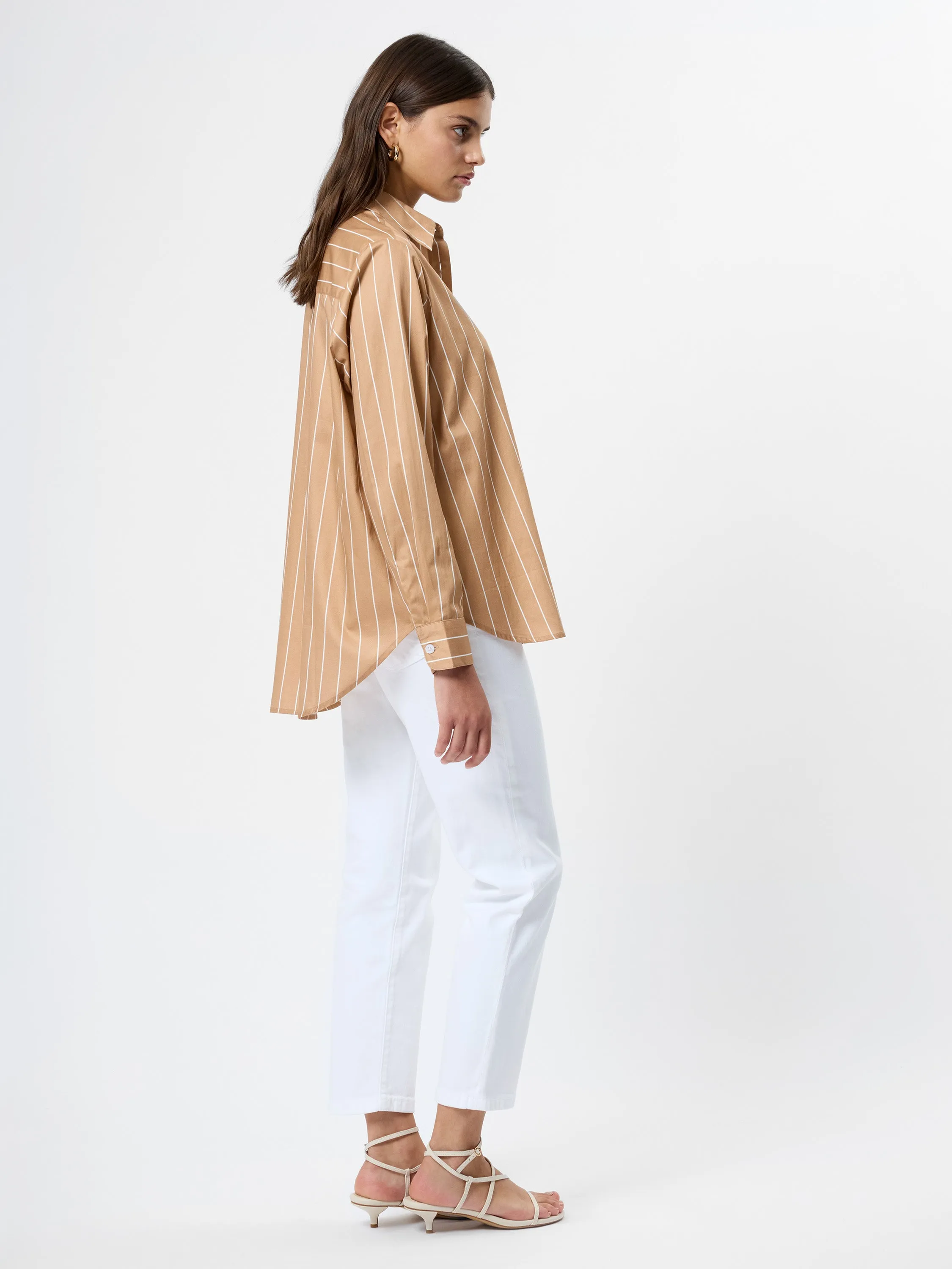 ALEXIS POPLIN FINE LINE SHIRT sold by French Connection product image thumbnail 4