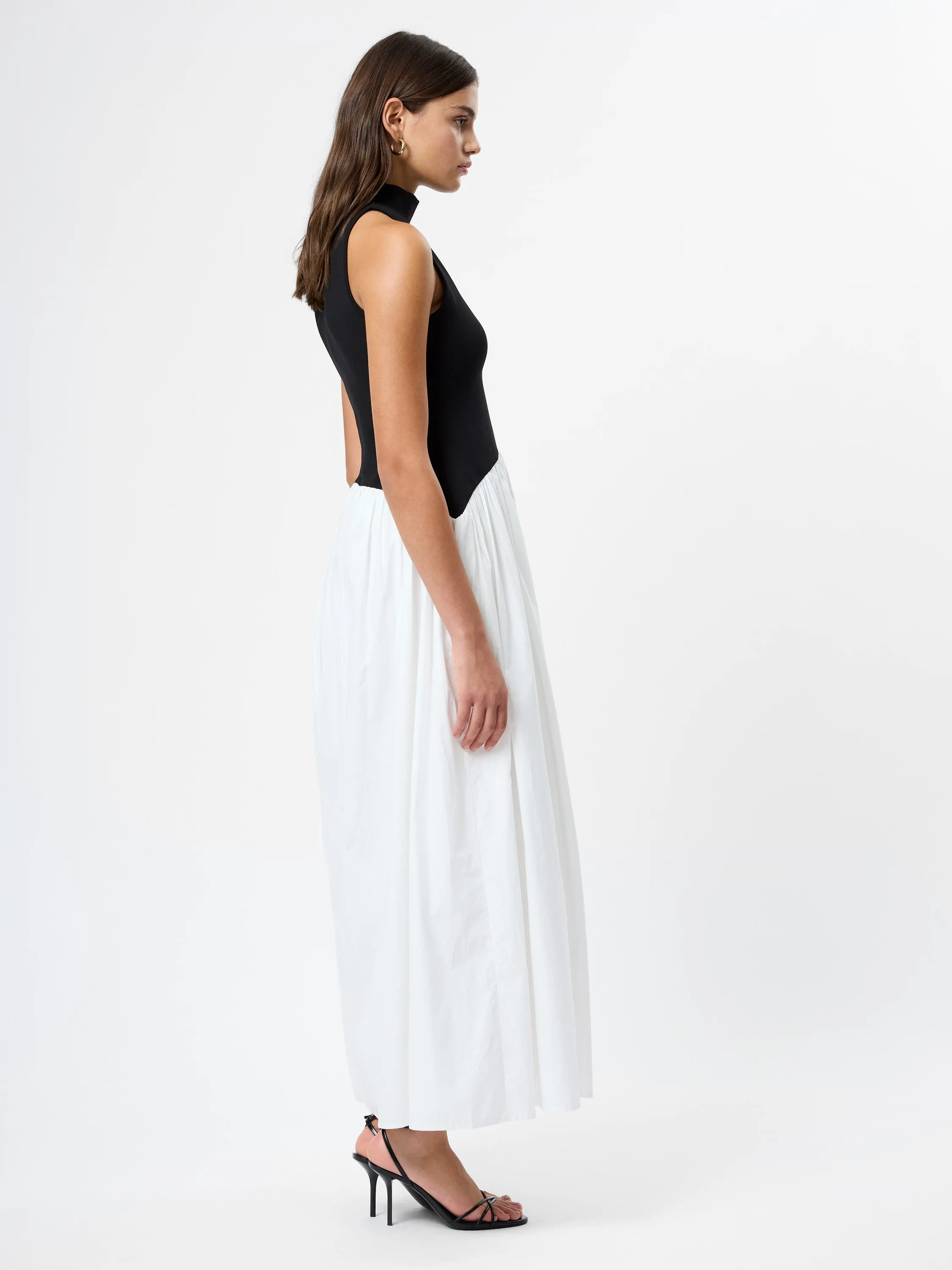 PONTE COMBO MAXI DRESS sold by French Connection product image thumbnail 4
