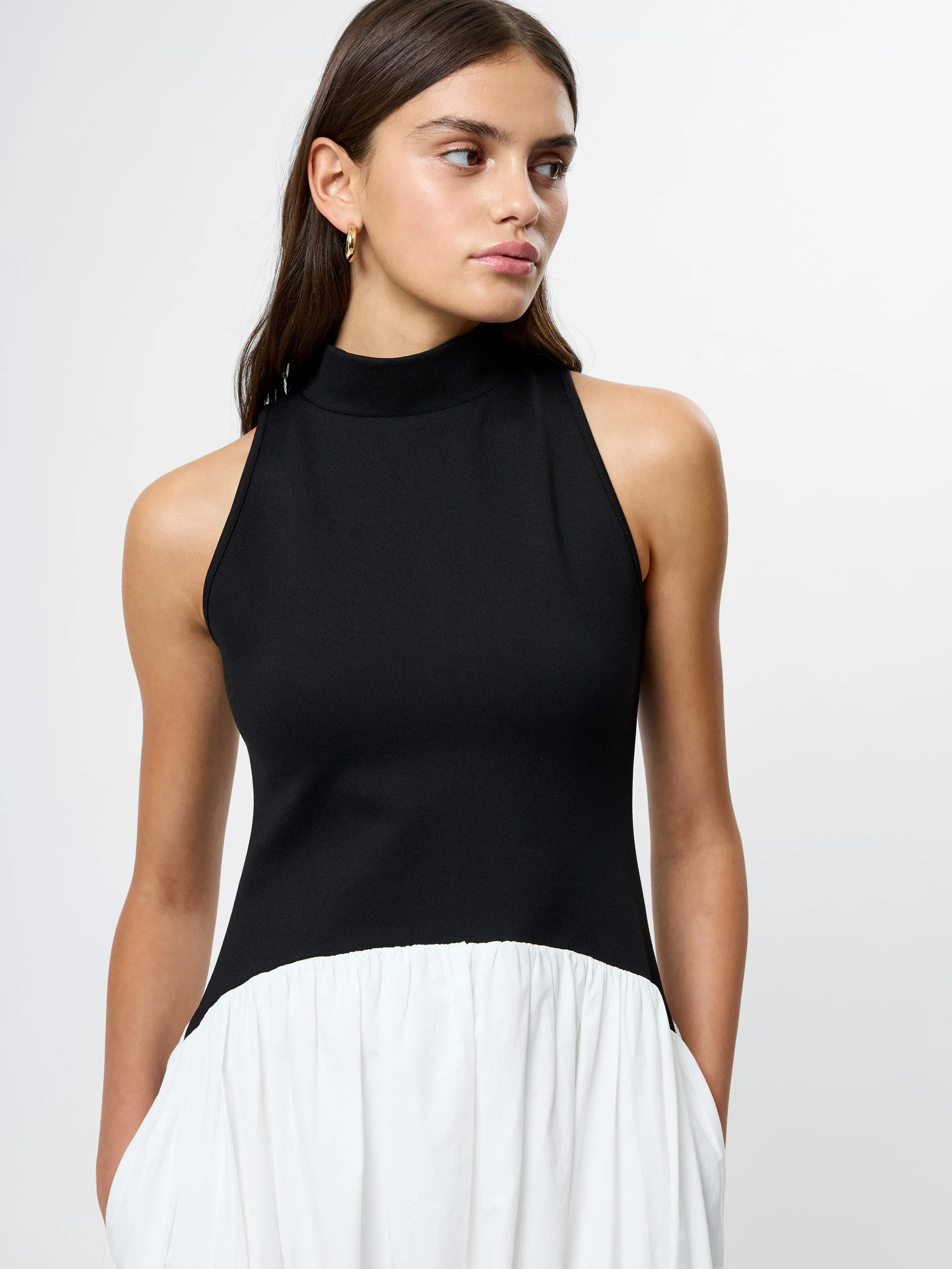 PONTE COMBO MAXI DRESS sold by French Connection product image thumbnail 2