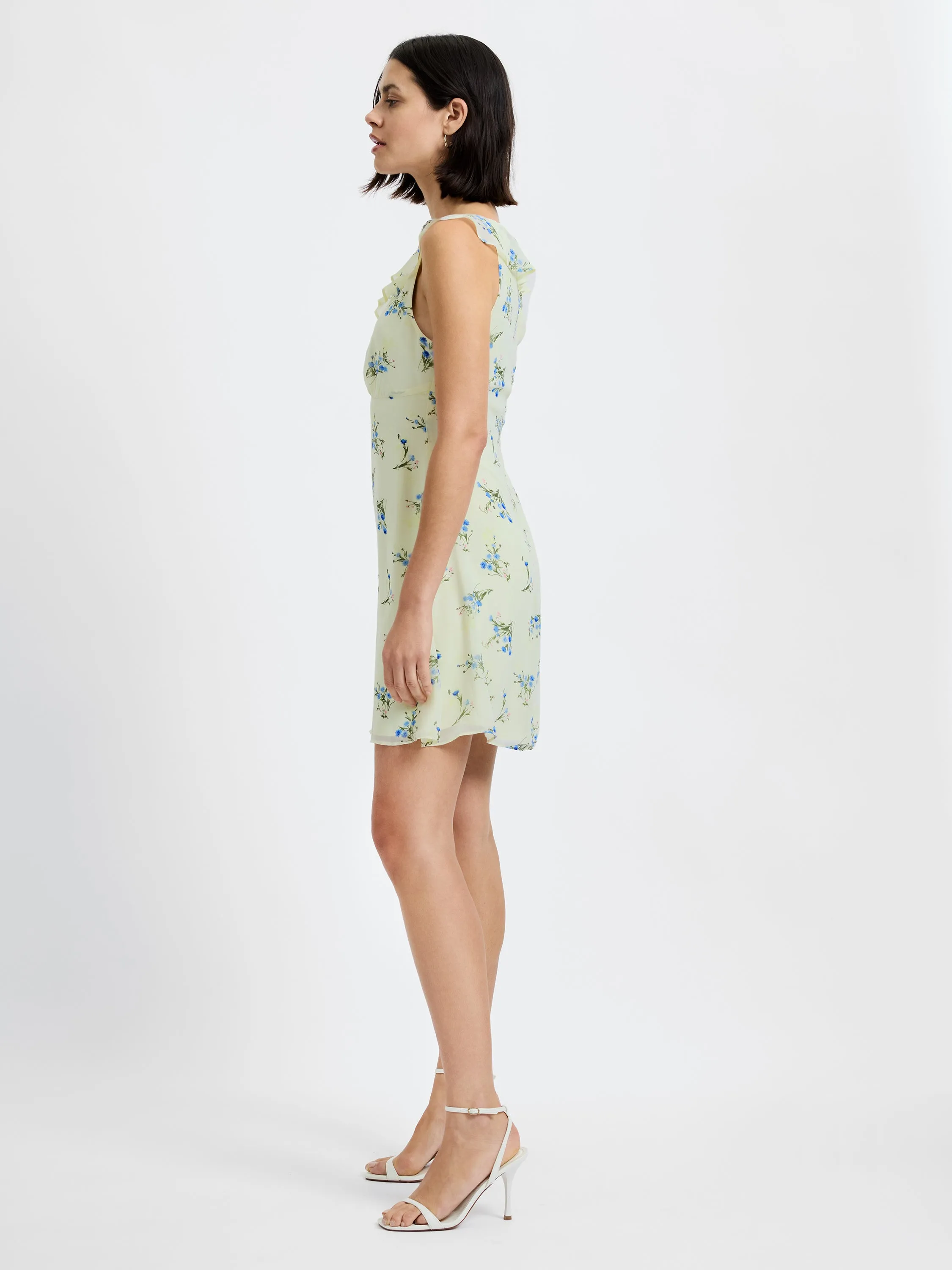 MARINA SILKY FLEUR MINI DRESS sold by French Connection product image thumbnail 3