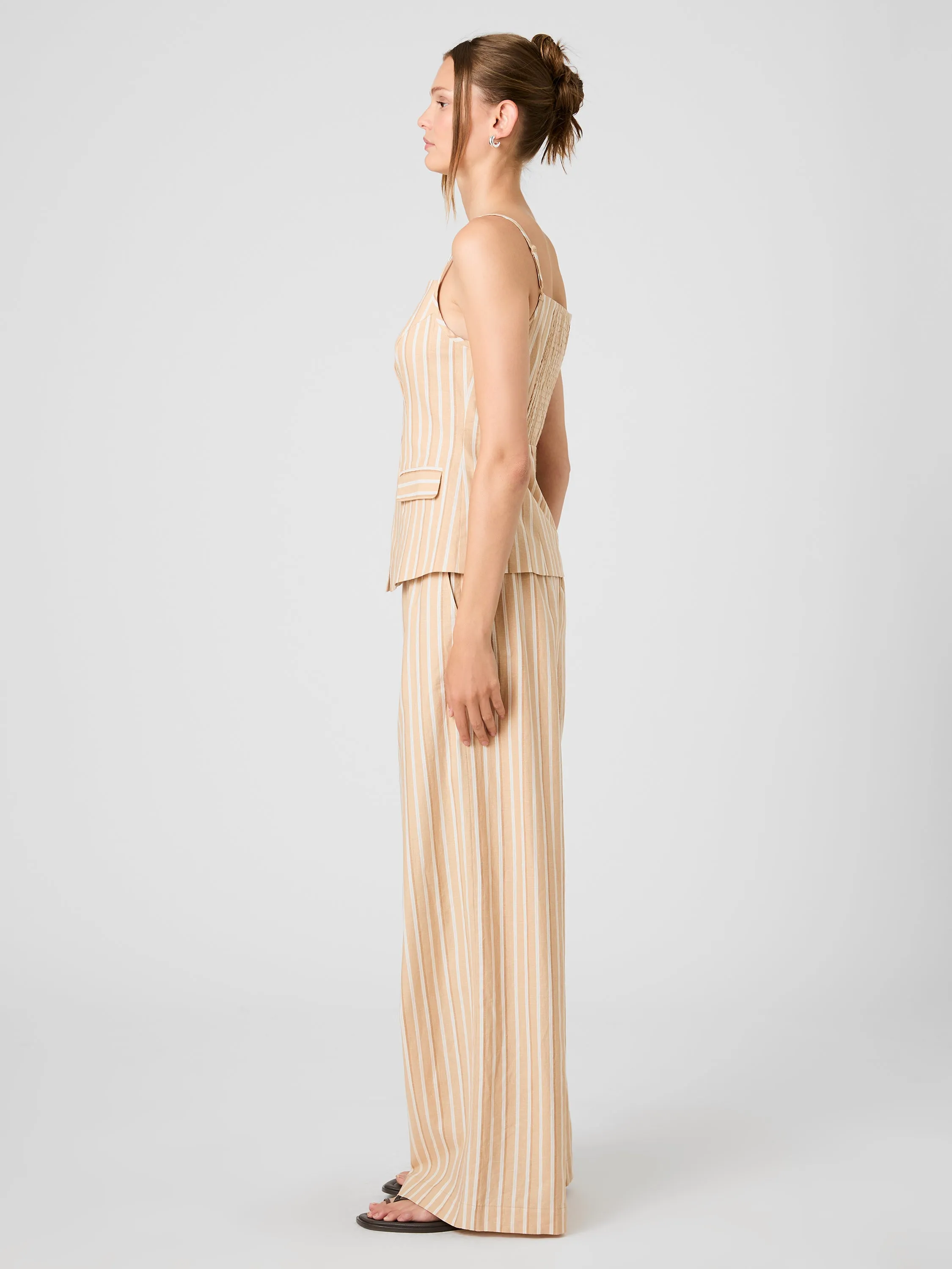 ASPEN LINEN TAILORED TOP sold by French Connection product image thumbnail 3